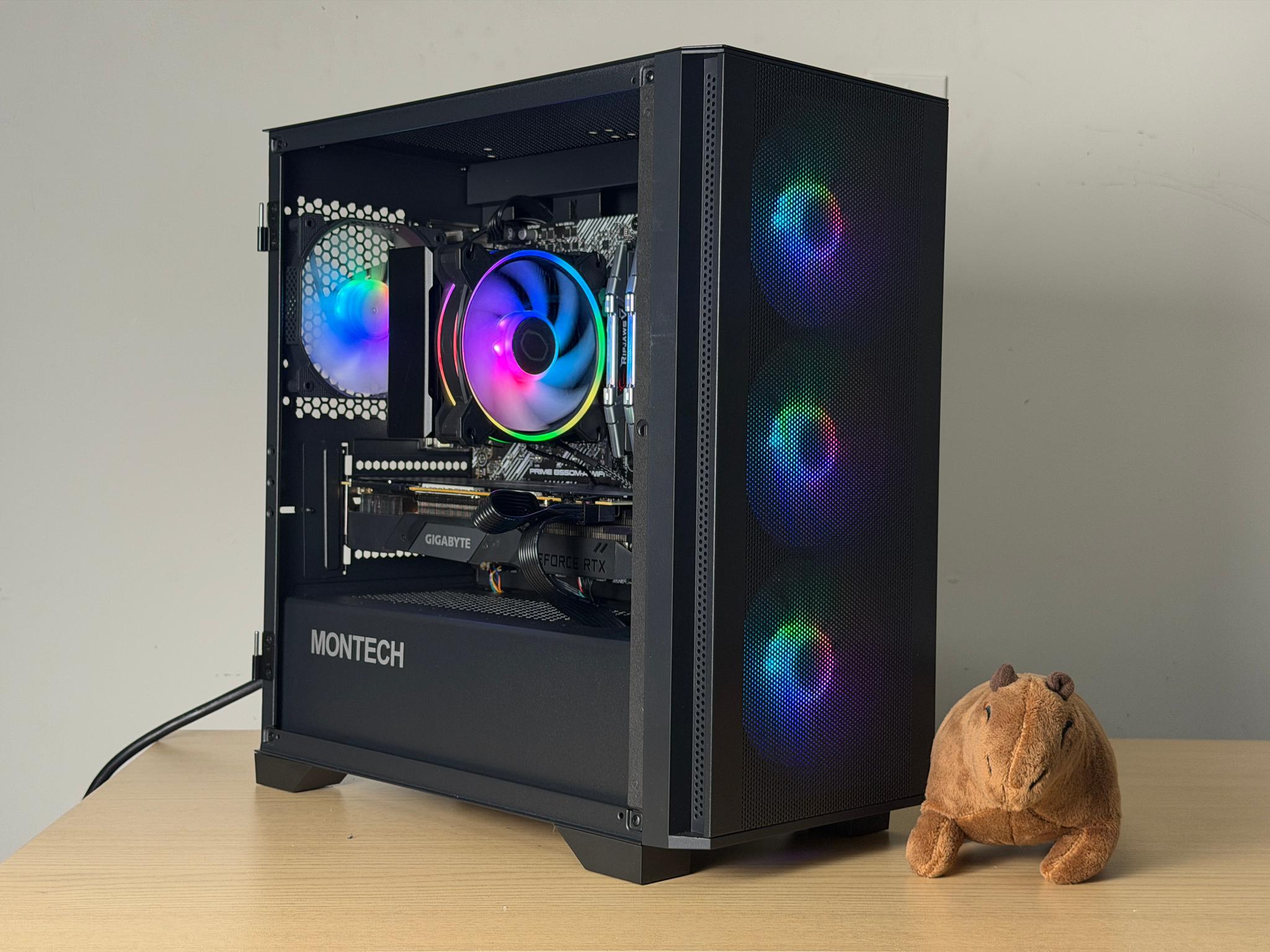 🖤 Black Ryzen 7 Gaming PC 🖤 | Ryzen 7 3700x | RTX 2080 Super | 1TB SSD | 16GB Ram | WiFi + BT