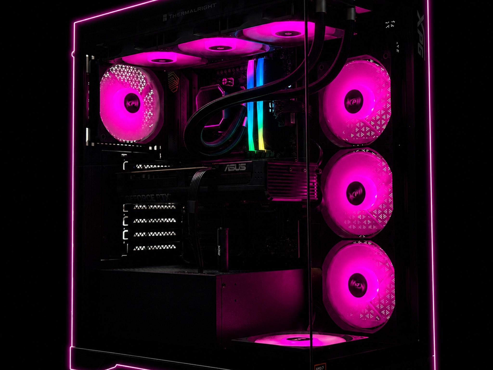 Creator Pc High End System / RTX 5070 Ti / Ryzen 7 9850X3D / 32GB