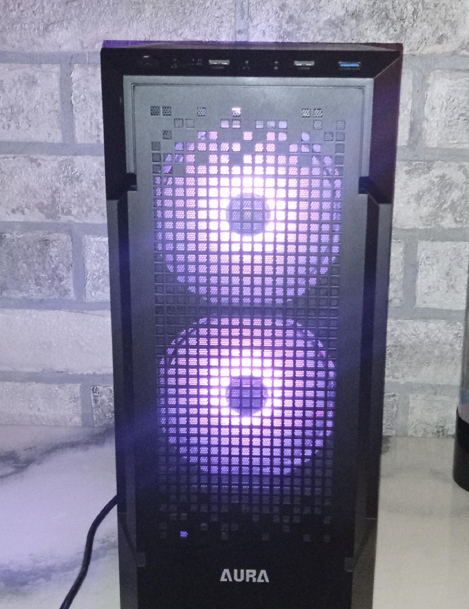 Gaming Pc/Ryzen 5 1600/Gtx 1080/512 SSD/16GB DDR 4/600W PSU/WIN11 PRO/WIFI