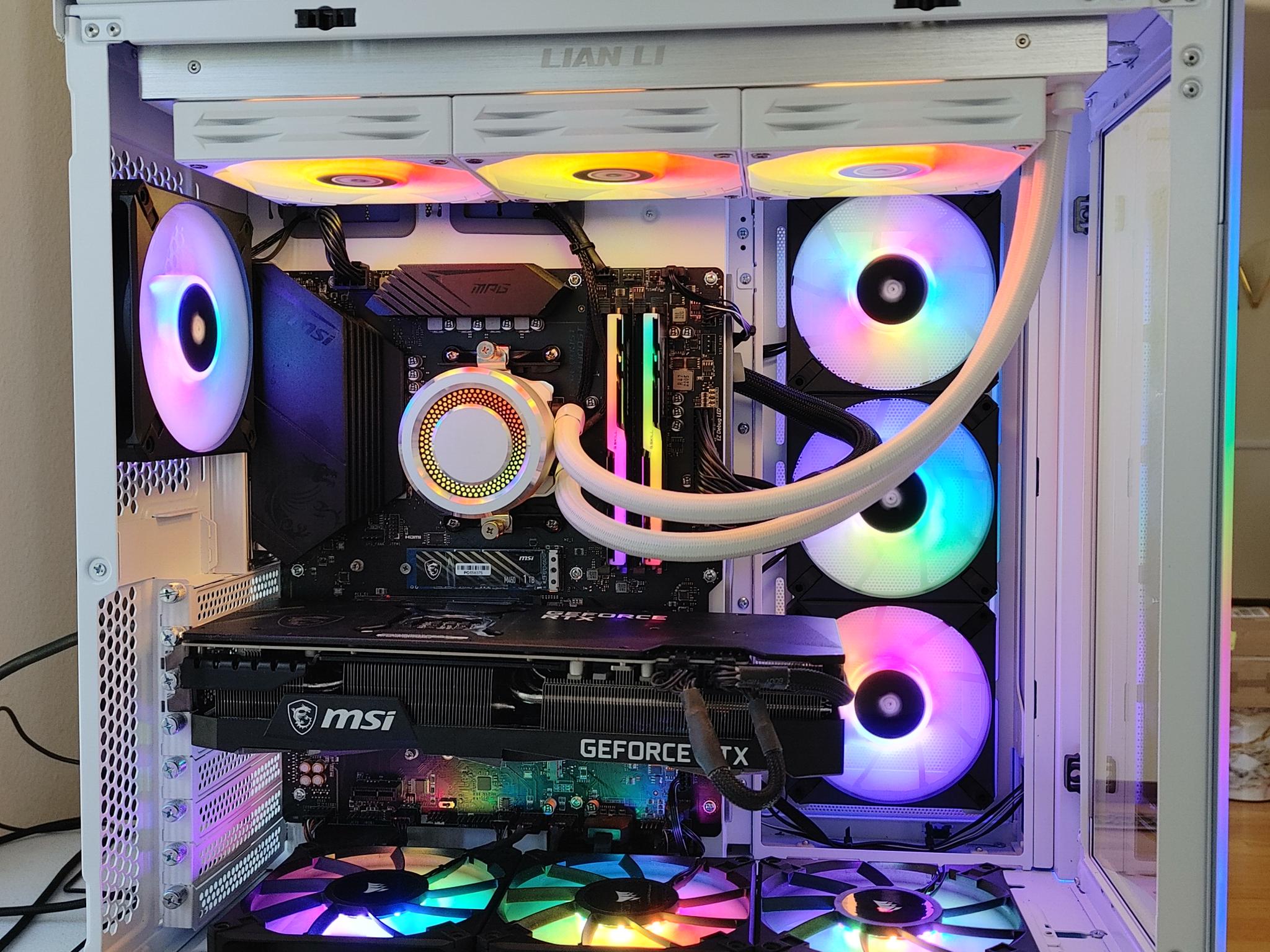 High End Gaming PC Ryzen 7 5800x RTX 3080 32GB RAM 1TB SSD