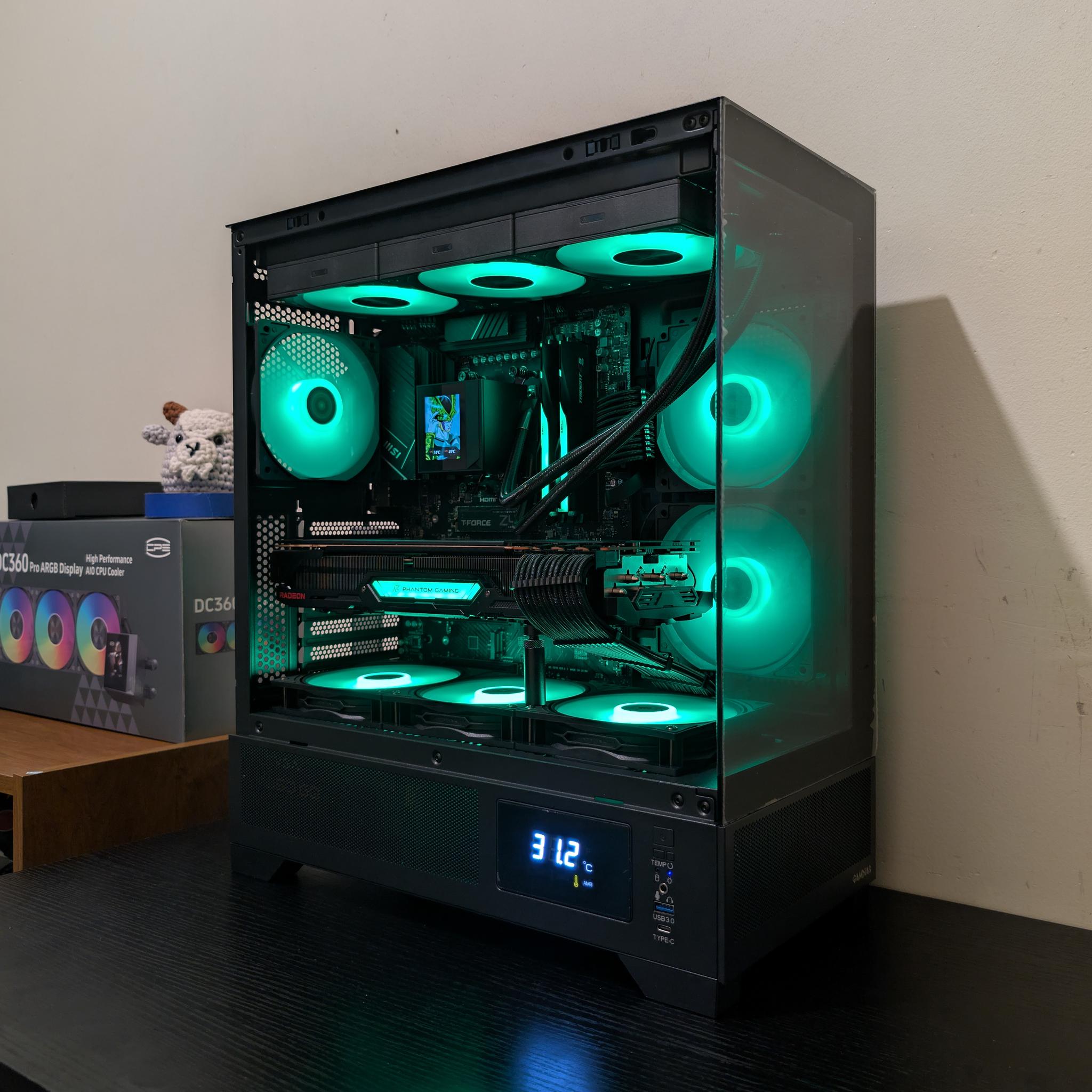 🔥🐦‍⬛ 1440p Gaming Beast | RX 6950XT | Ryzen 7 7700X | 2TB SSD | 32GB RAM | WiFi 6 & Bluetooth 🐦‍⬛🔥