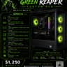 Green Reaper Gaming PC | Ryzen 5 5500 | RX 7600 XT 16GB | 16GB RAM | 1TB NVMe