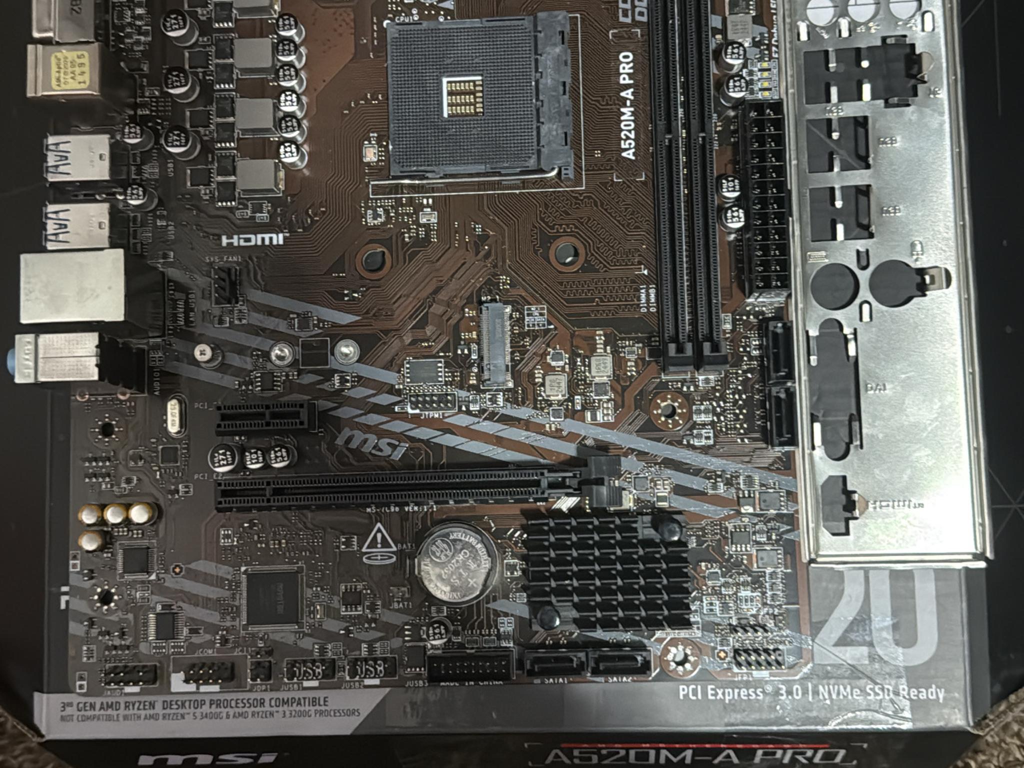 MSI A520M PRO
