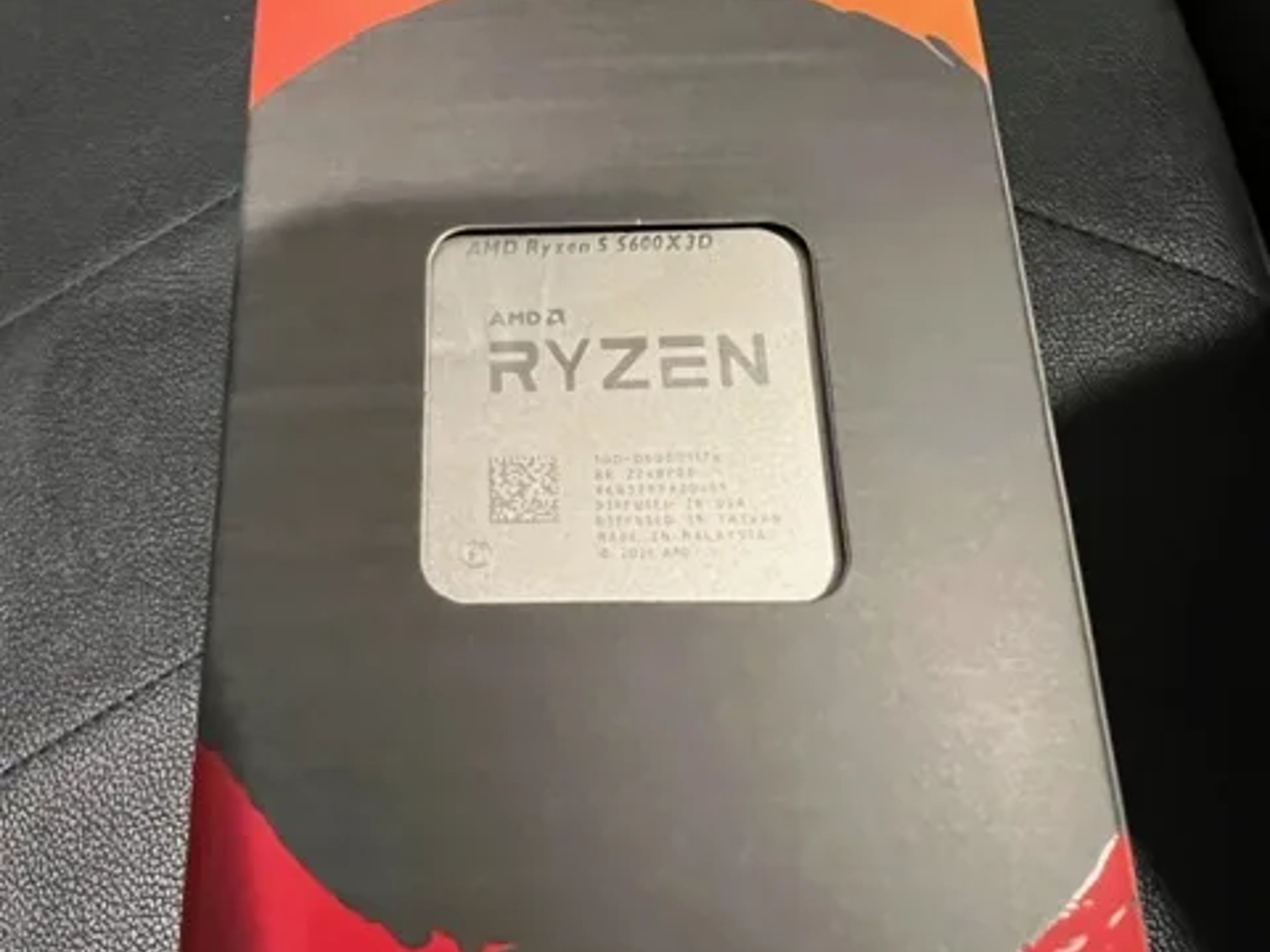 AMD Ryzen 5 5600X3D Vermeer AM4 3.3GHz 6-Core Boxed Processor - Heatsink Not Included