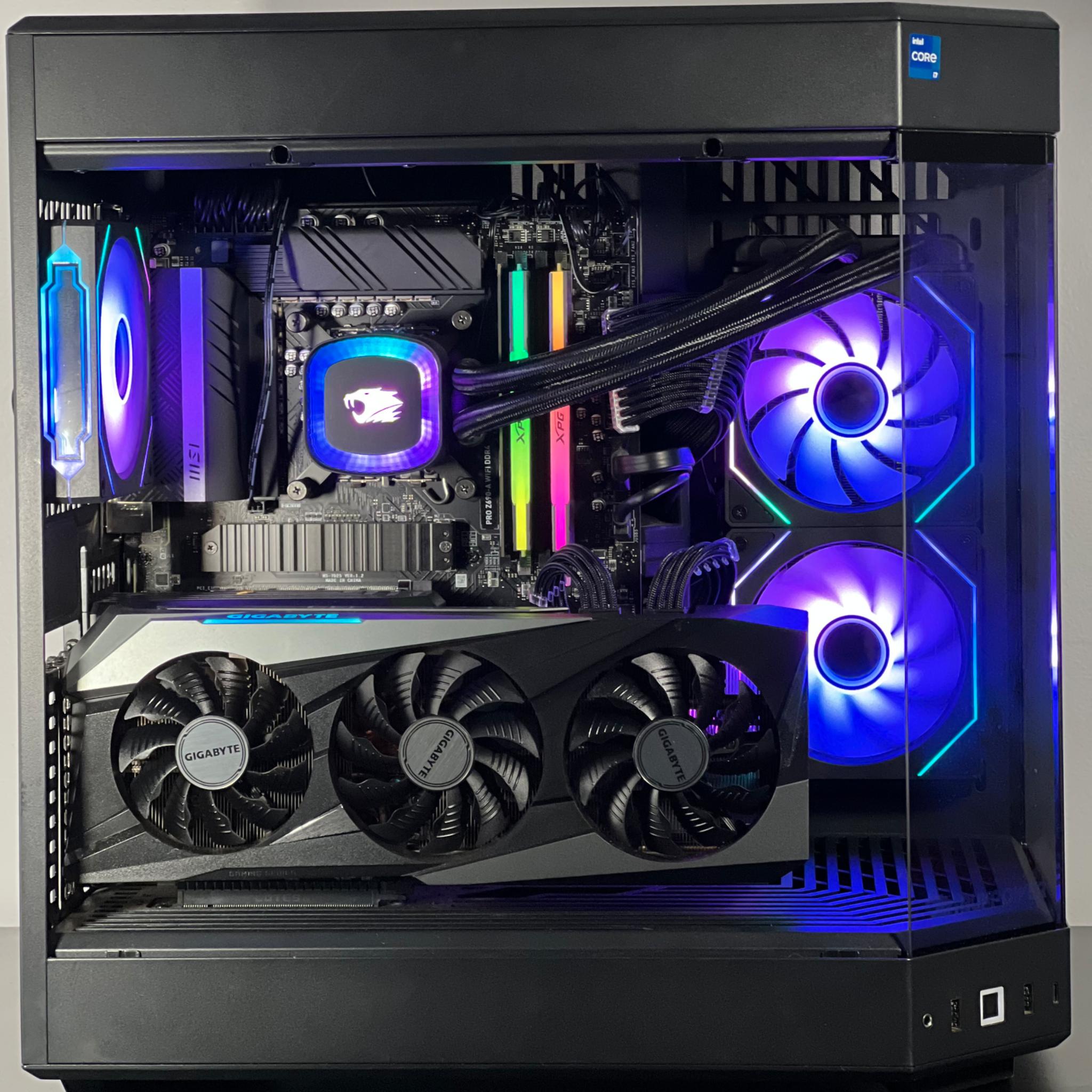 RTX 3070TI | Intel I7 12700KF | Hyte Y60 | 1TB SSD | DDR4