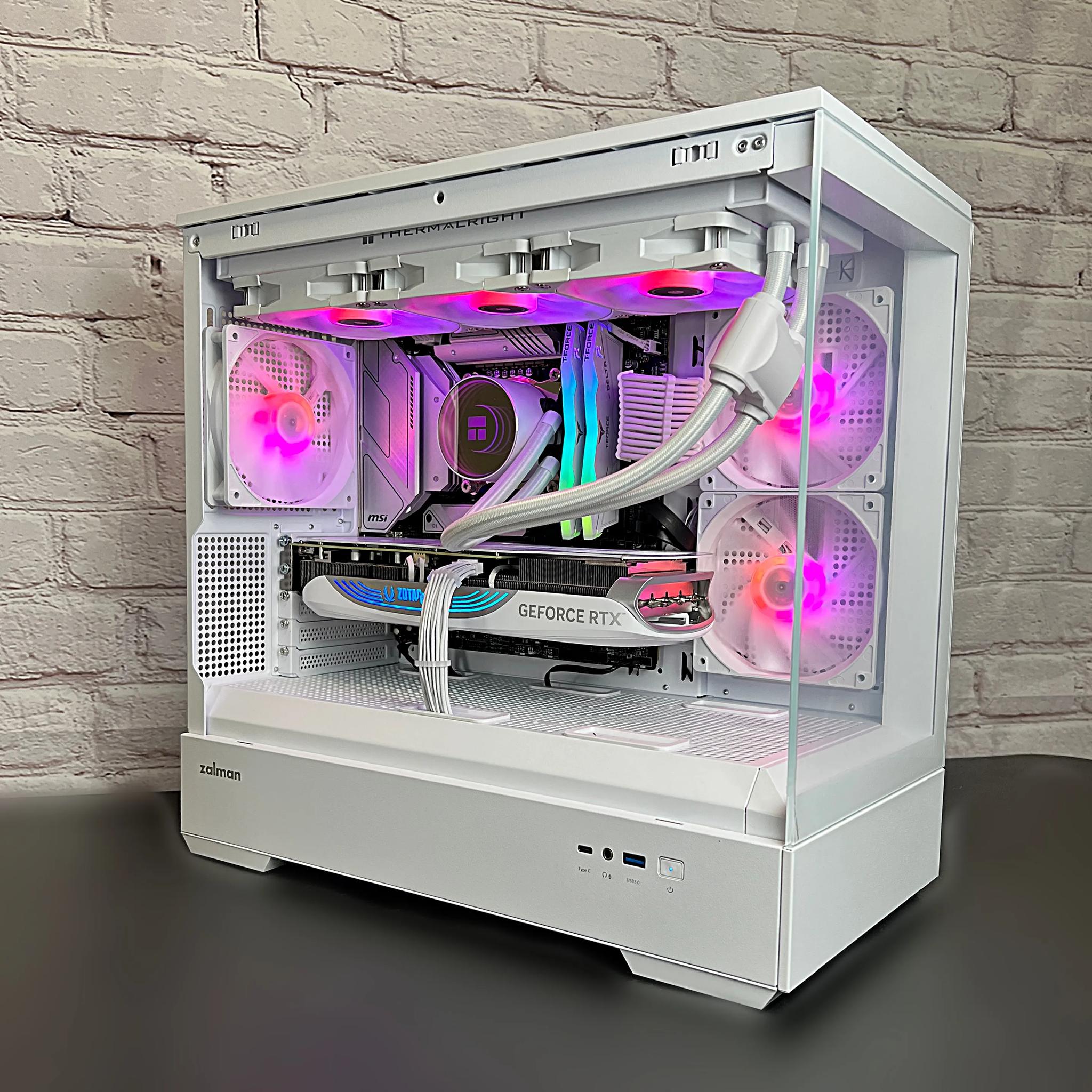 Intel i7 13700KF RTX 4070 TI 32GB DDR5 RAM 2TB M.2 WIFI 6E/Bluetooth Win 11 Pro Gaming PC