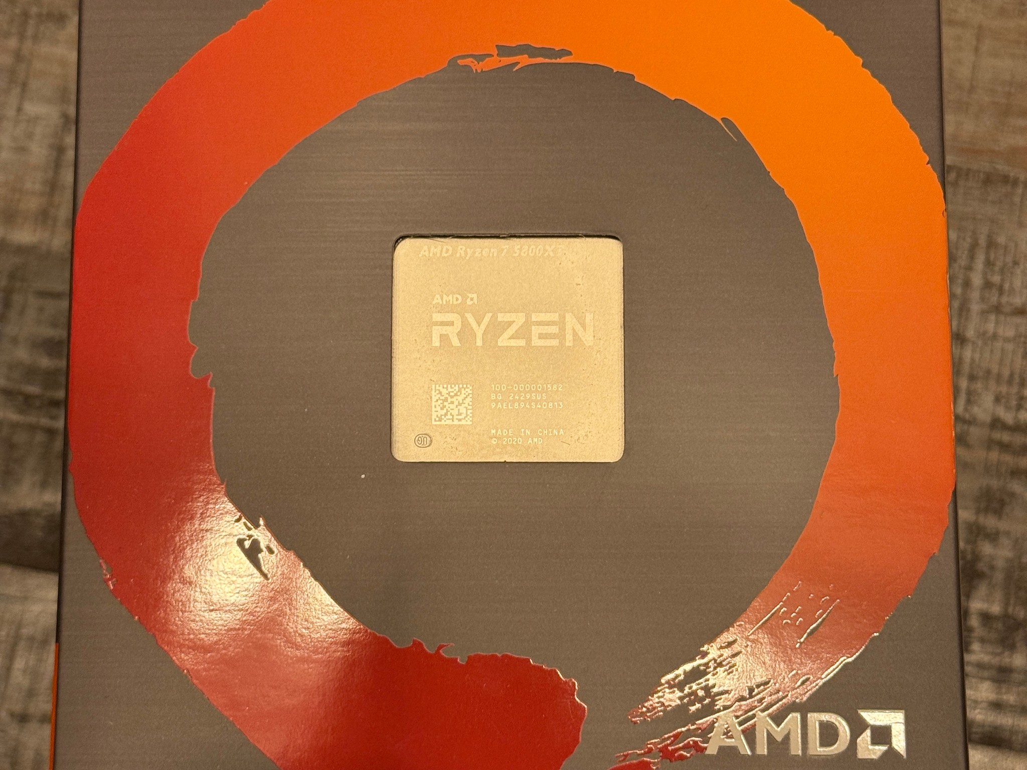 Used AMD Ryzen 7 5800XT Like New Condition