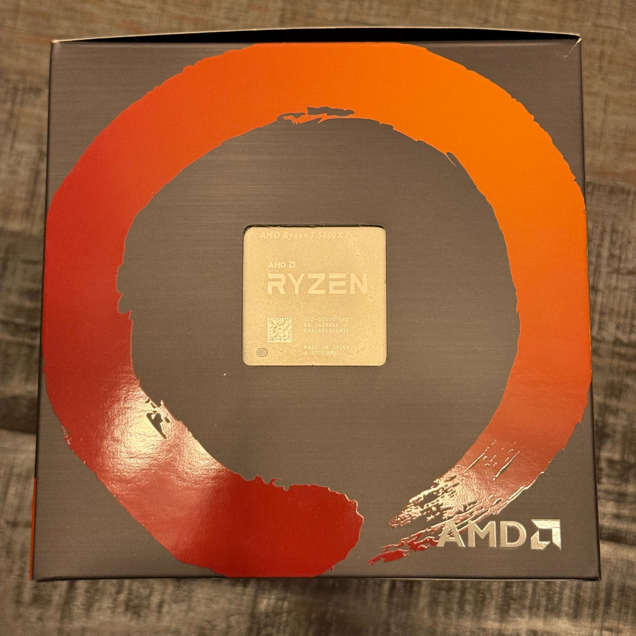 Used AMD Ryzen 7 5800XT Like New Condition