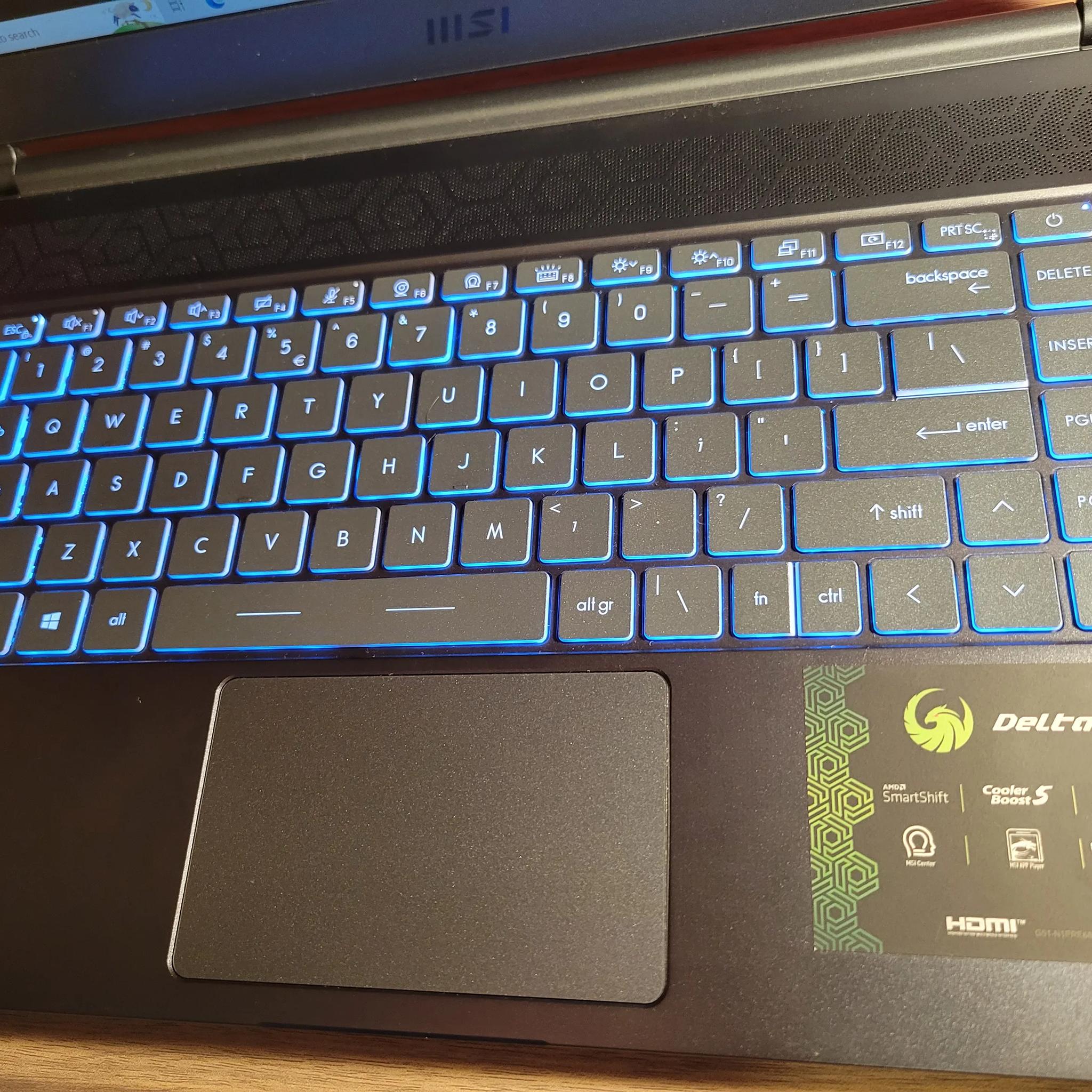 Msi Delta 15 Gaming Laptop