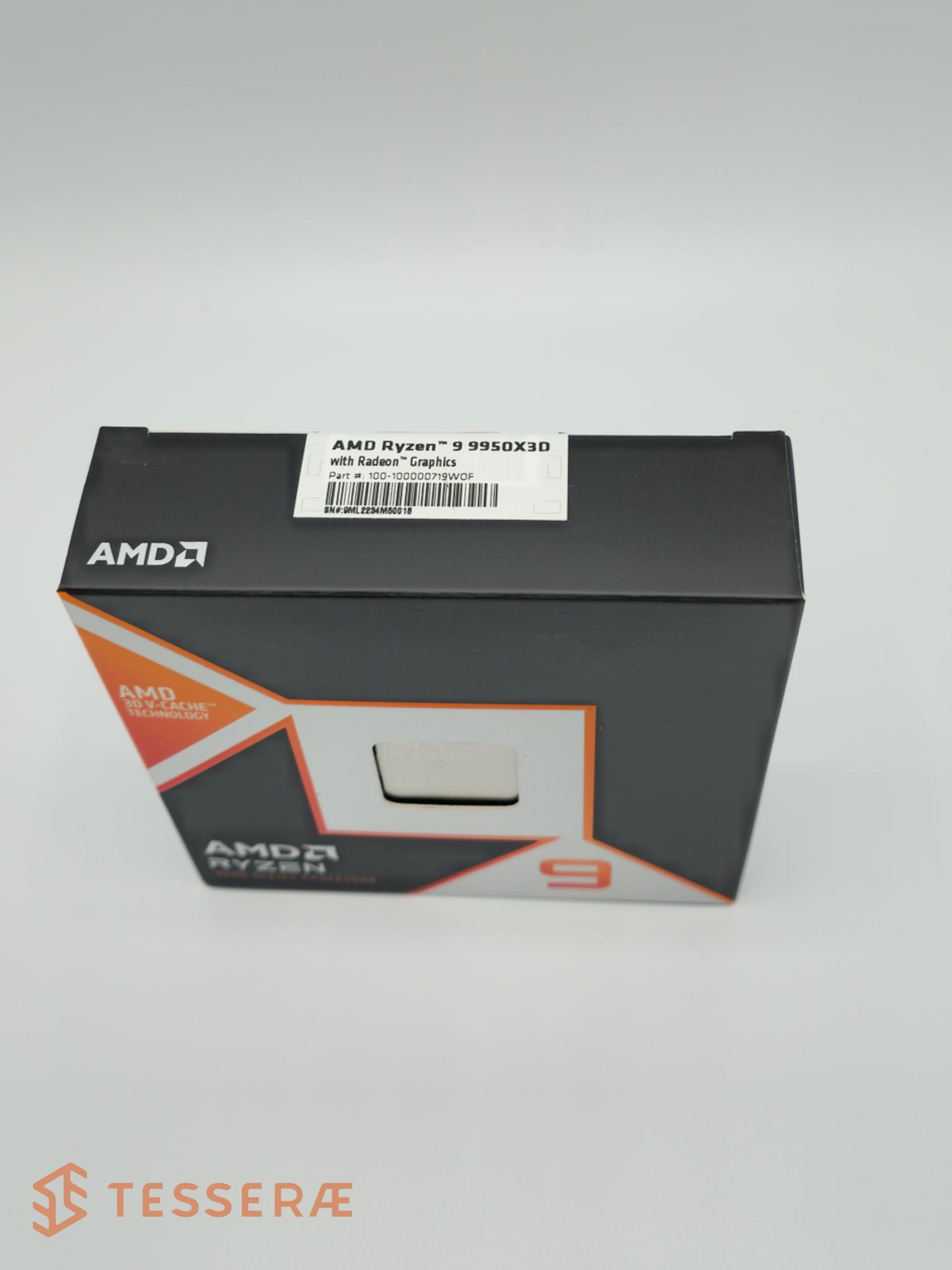 AMD Ryzen 9 9950X3D - Ryzen 16-Core 4.3 GHz Processor - Sealed - On Hand Now
