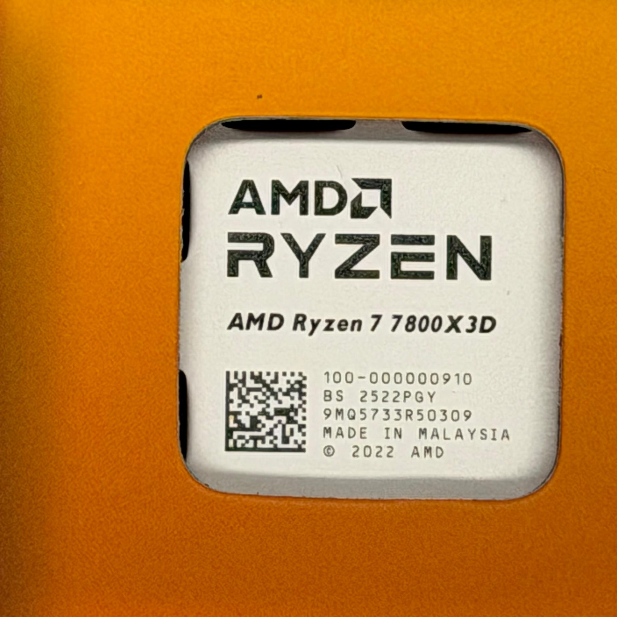 AMD Ryzen 7 7800X3D