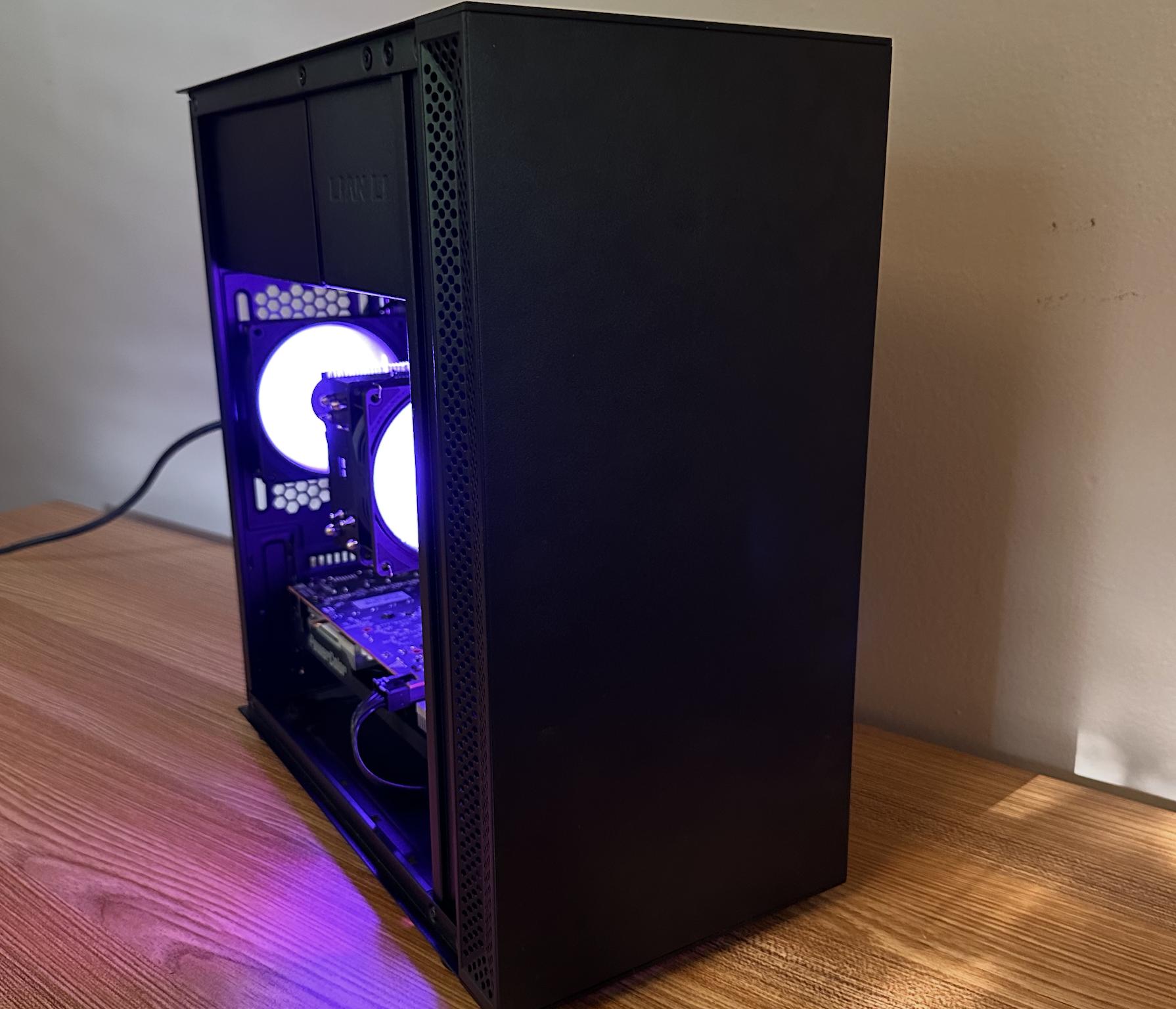 Budget 1080p Gaming PC Ryzen 5 RX 5500XT 16GB RAM 500GB NVMe SSD WiFi Lian Li Easy Upgrade Path