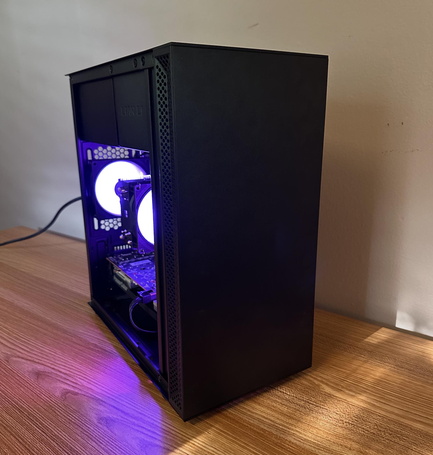 Budget 1080p Gaming PC Ryzen 5 RX 5500XT 16GB RAM 500GB NVMe SSD WiFi Lian Li Easy Upgrade Path