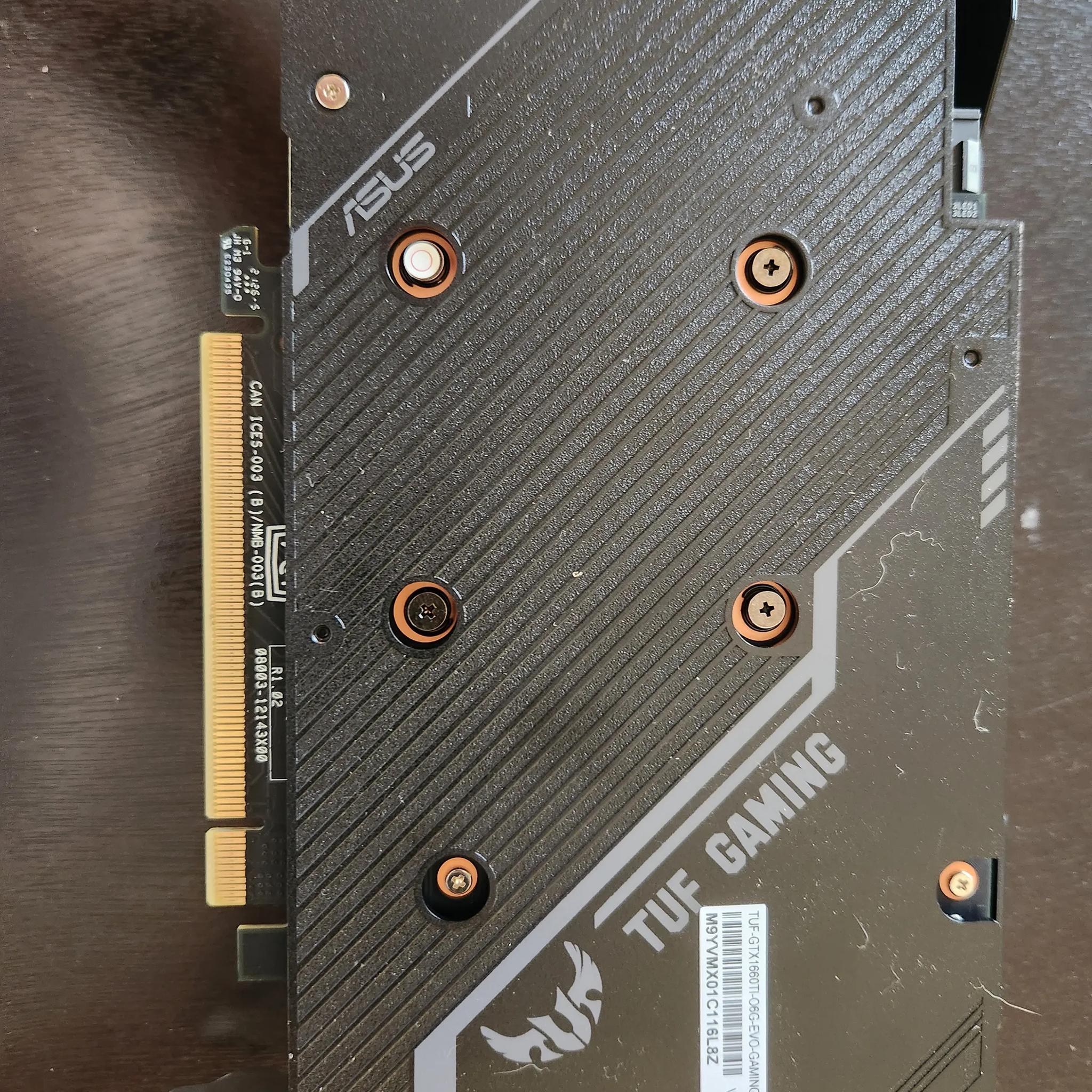 Asus TUF GeForce 1660 Ti LIKE NEW!