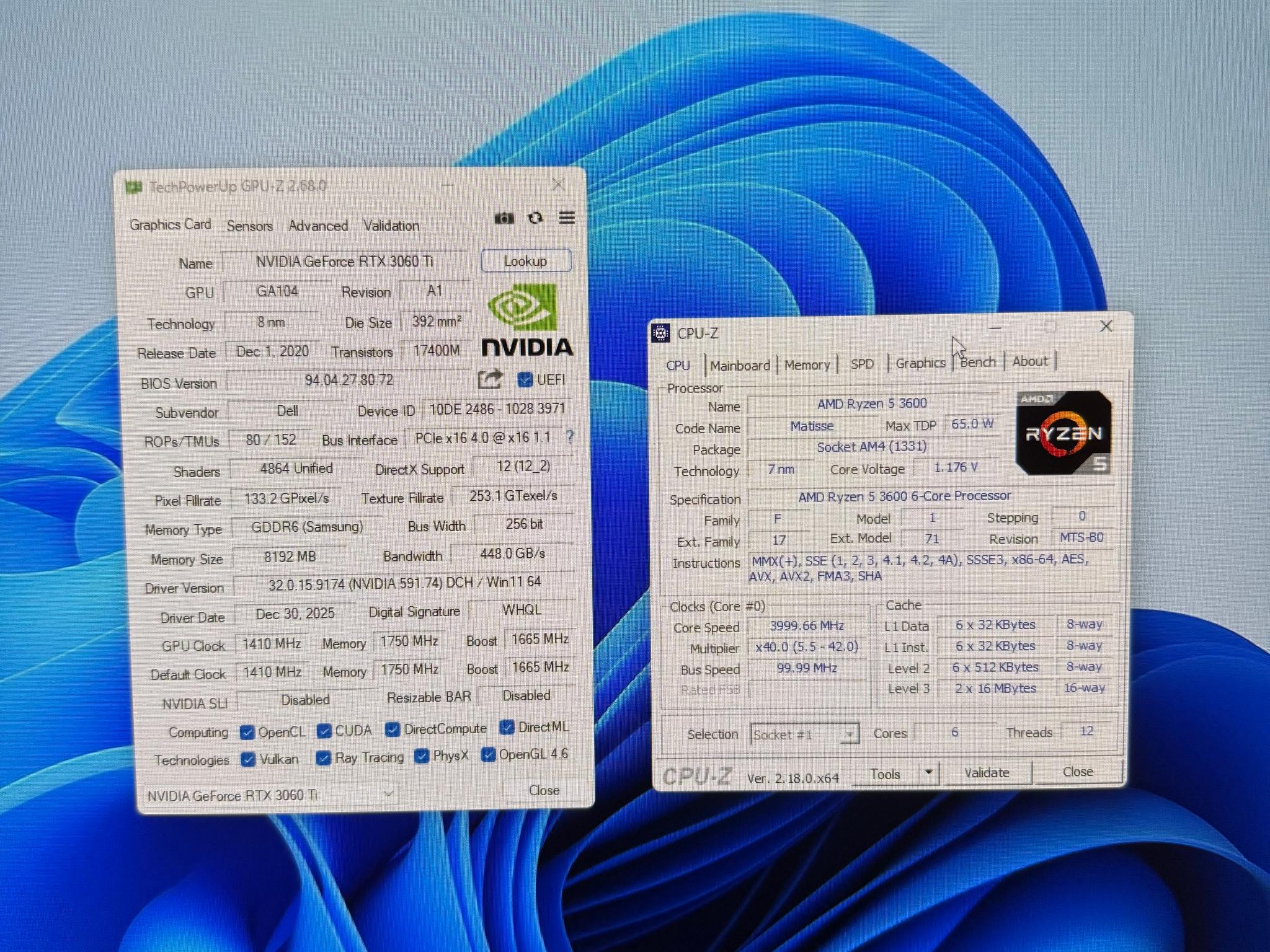 3060 Ti, Ryzen 5 3600 Gaming PC 1080p Beast
