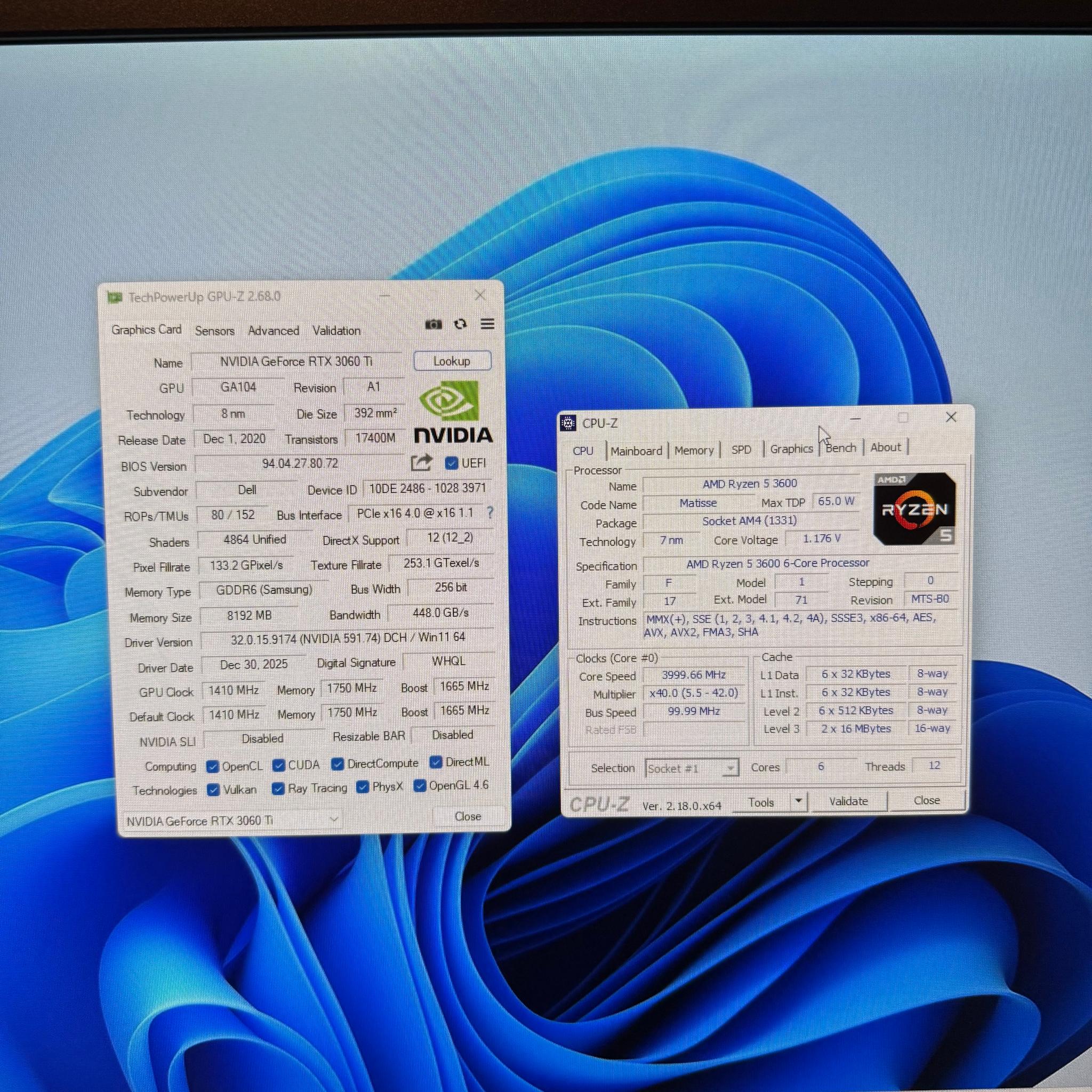 3060 Ti, Ryzen 5 3600 Gaming PC 1080p Beast