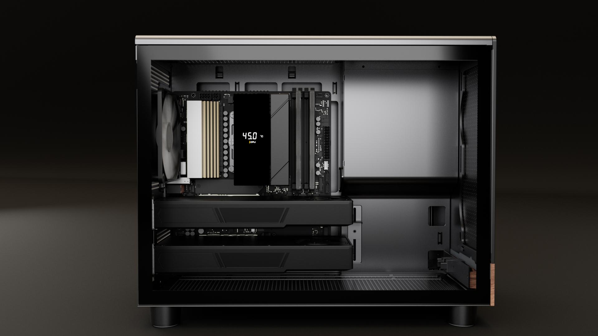 AI Workstation | 2x Intel Arc Pro B60 48GB | Ryzen 5 9600X | 32GB DDR5 | 1TB Gen4 SSD