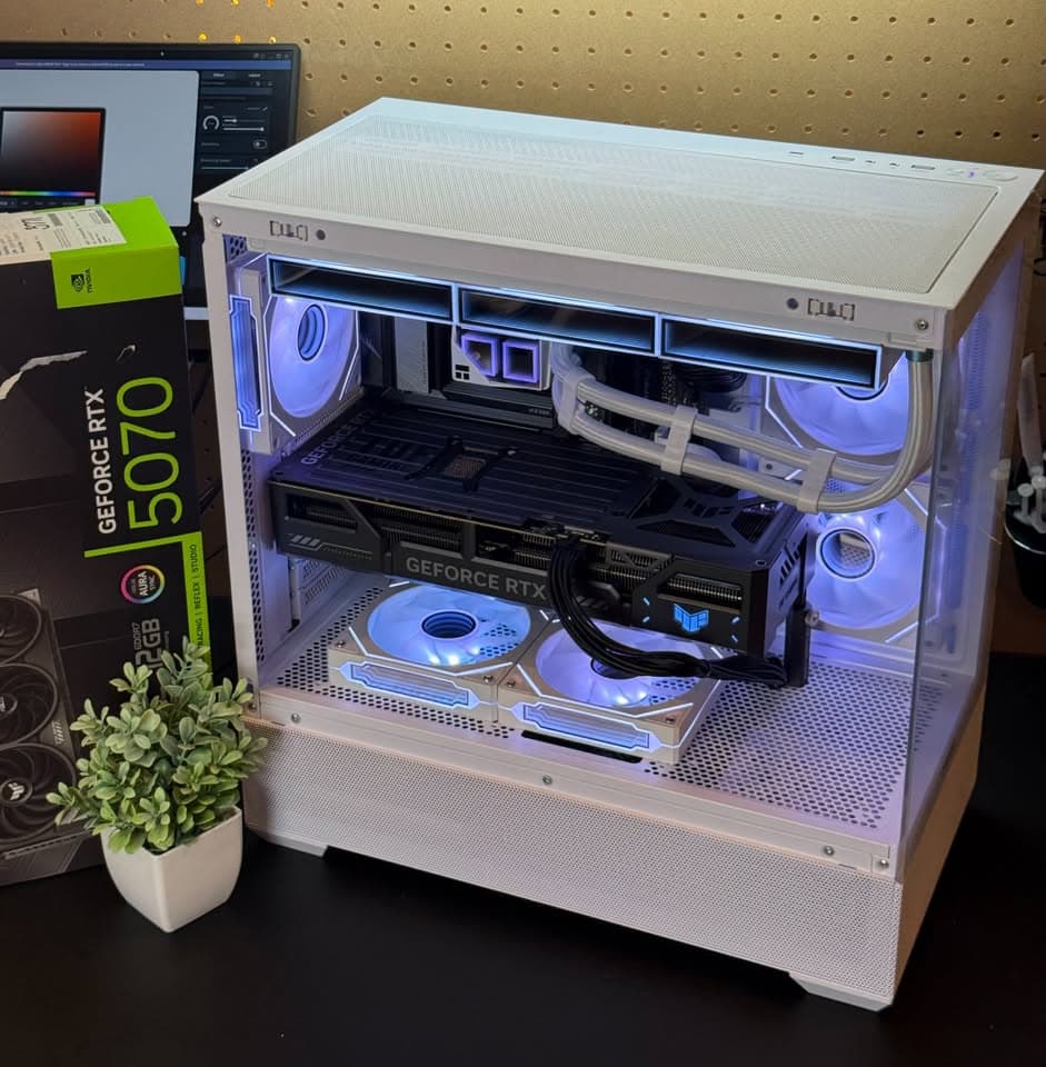 1440P / 4K Gaming PC | RTX 5070 | Ryzen 5 9600x | 32GB DDR5 RAM | 1TB | Windows 11