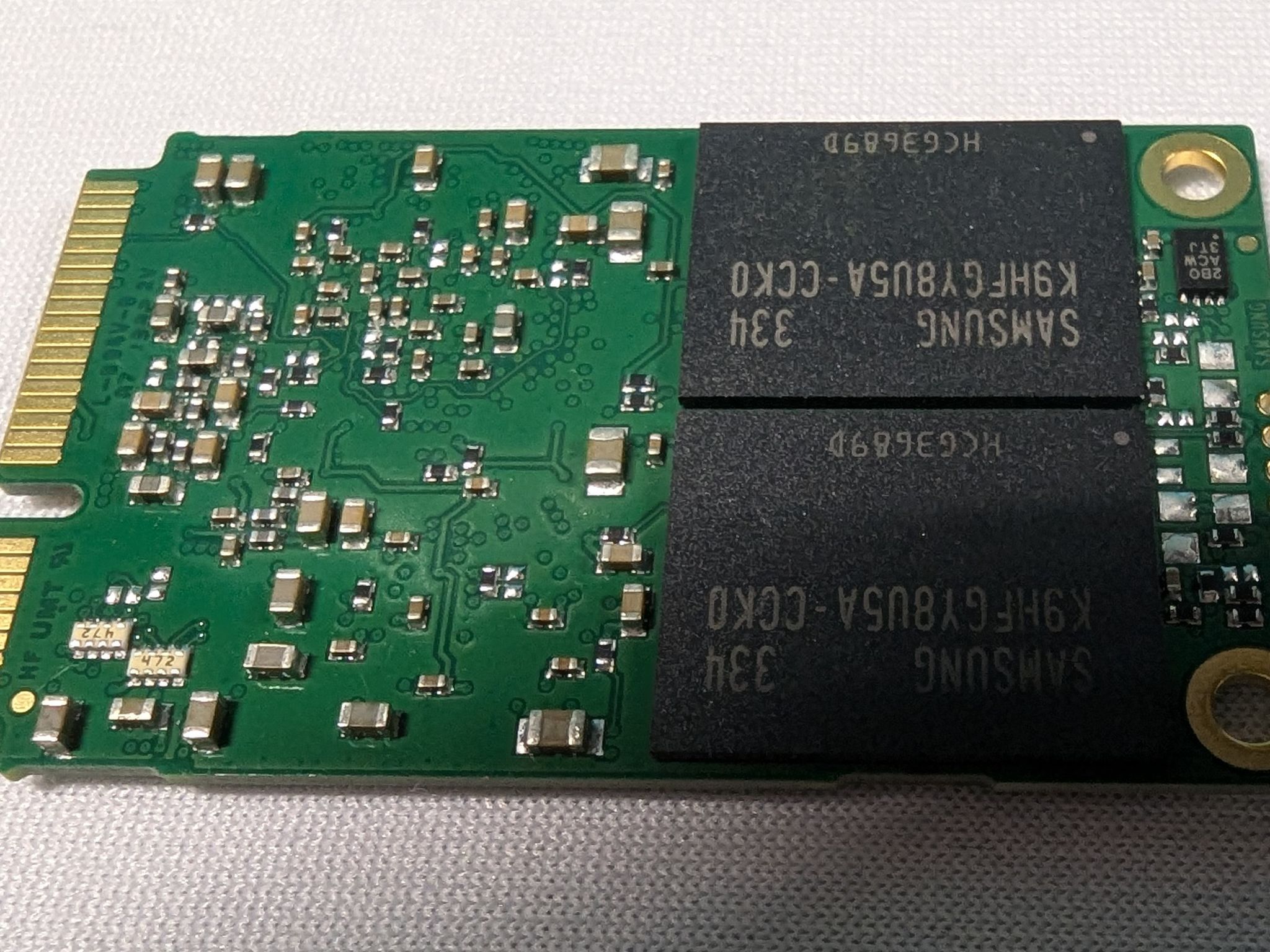 128gb mSata drive.