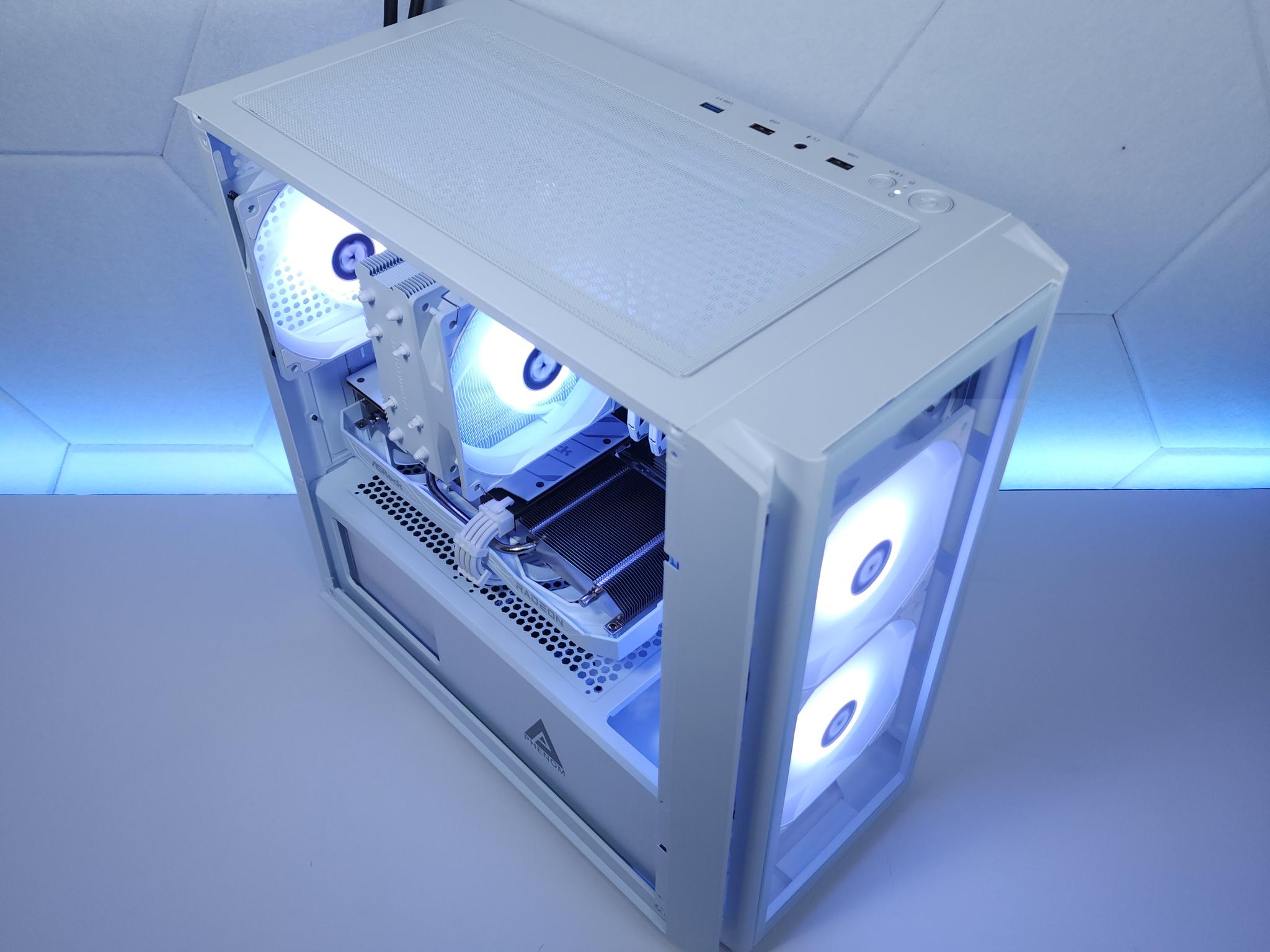 🤍White Custom Build To Order [ Ryzen 5 5500 | RX 6600 ]