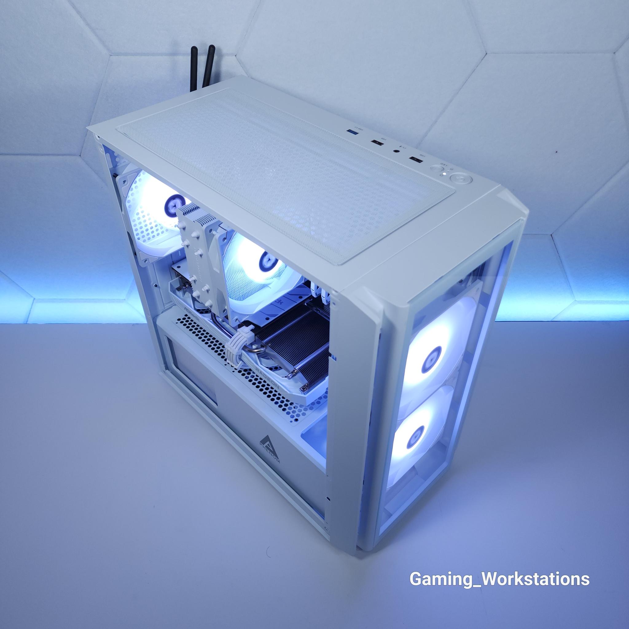 🤍White Custom Build To Order [ Ryzen 5 5500 | RX 6600 ]