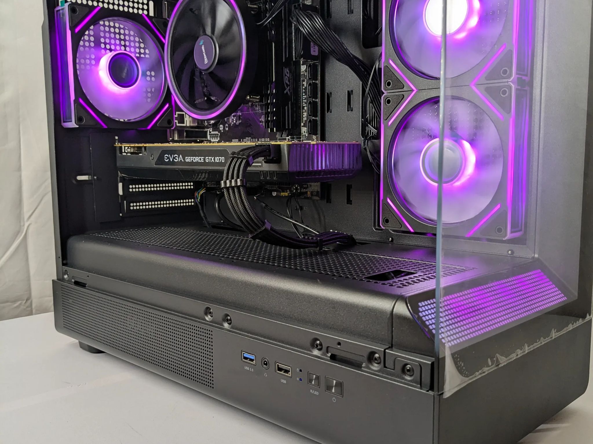 GTX 1070 Gaming PC – Ryzen 7 | 16GB DDR4 | 500GB NVMe | DeepCool Cooler | ARGB Glass Case