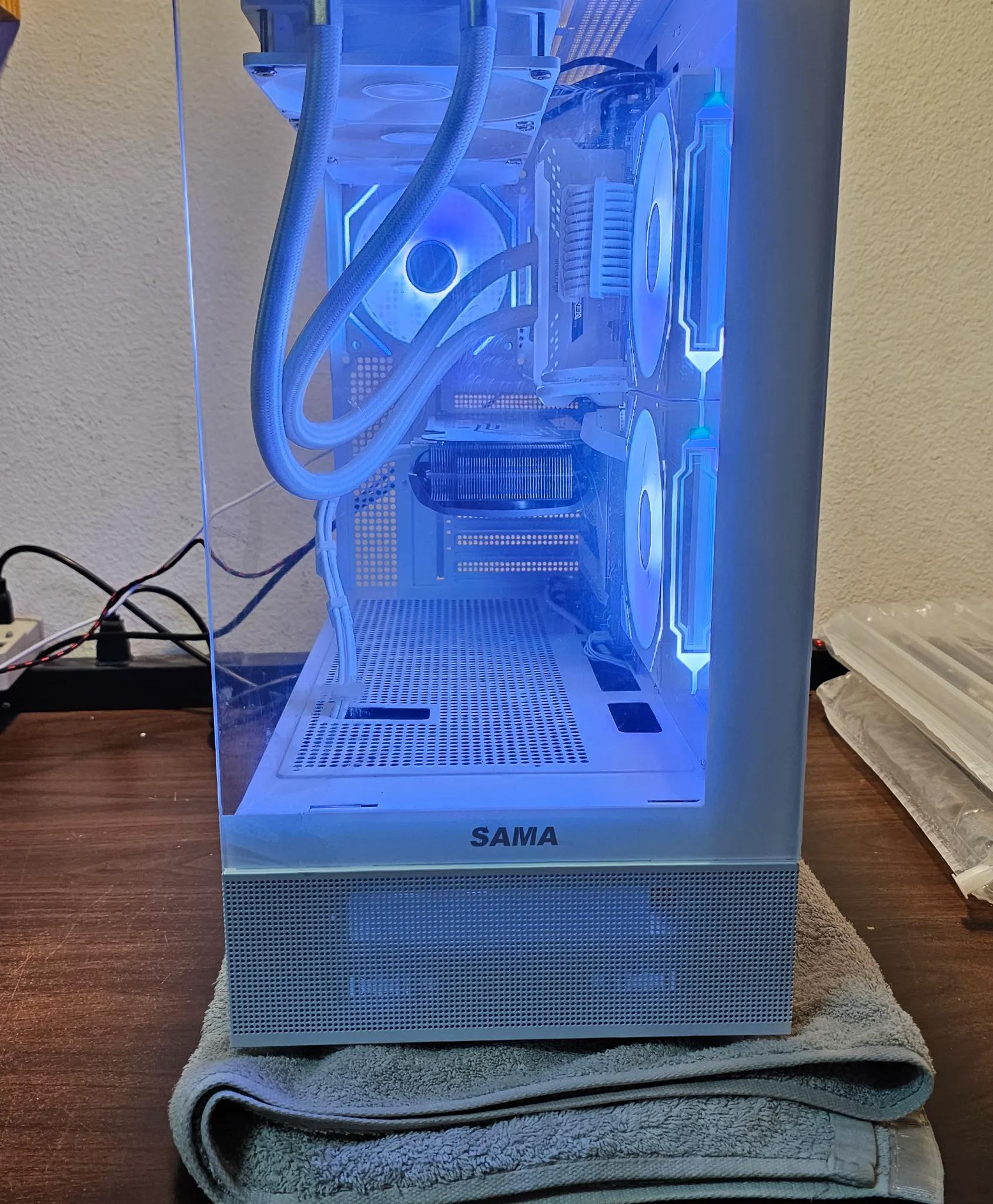 🌨SNOWSTORM🌨 RTX 4060 Ti | i9-10850K | 32GB DDR4 | GAMING PC | $1249