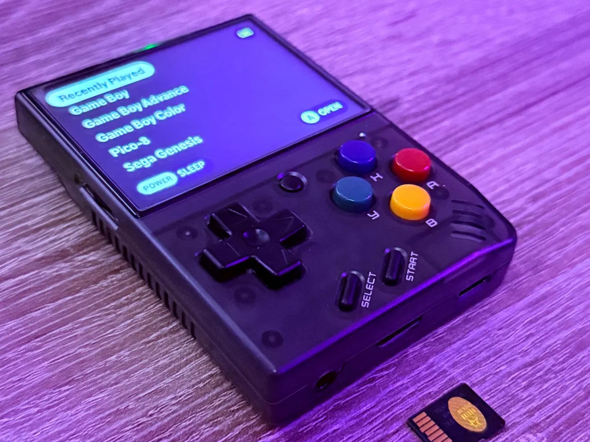 MicroSD Card W/ MinUI Pre-installed for Miyoo Mini v4 - Variable Sizes Available
