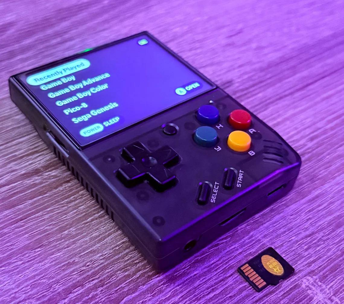 MicroSD Card W/ MinUI Pre-installed for Miyoo Mini v4 - Variable Sizes Available