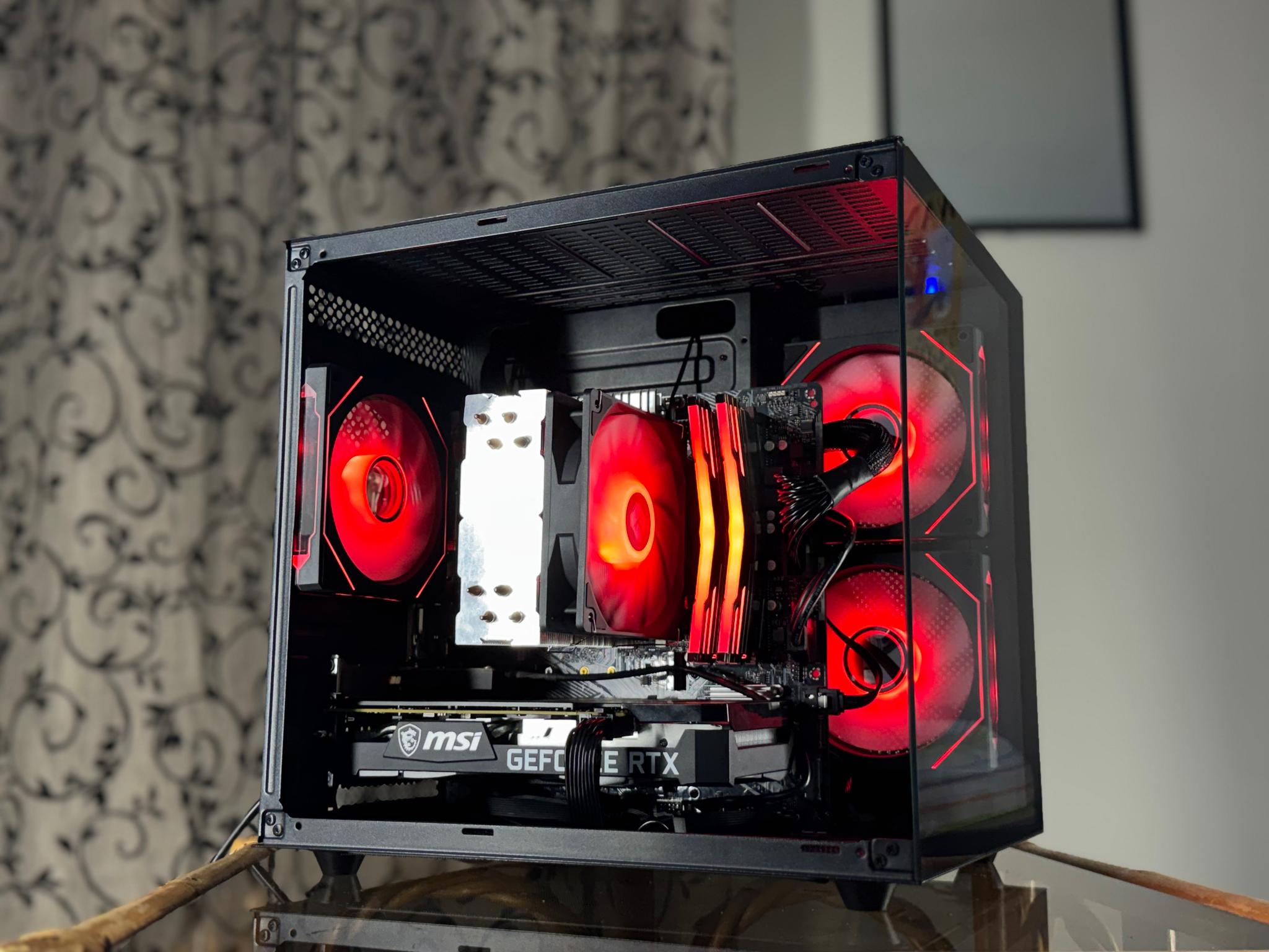 🔥Gaming PC | RTX 3060 12GB, Ryzen 5 5600G, 16GB RAM, WiFi-6 & Bluetooth