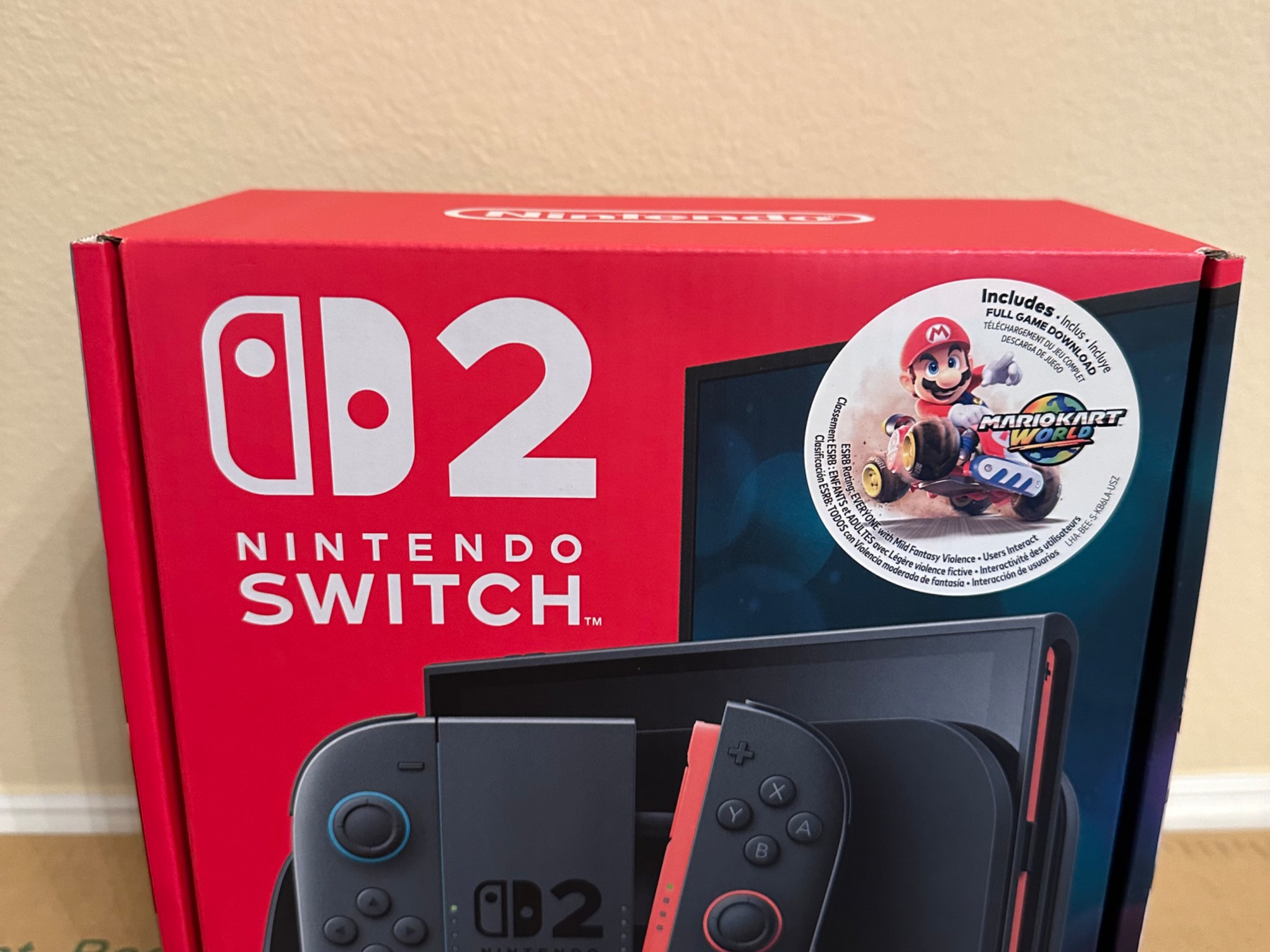 BNIB Nintendo Switch 2 Bundle with Mario Kart World