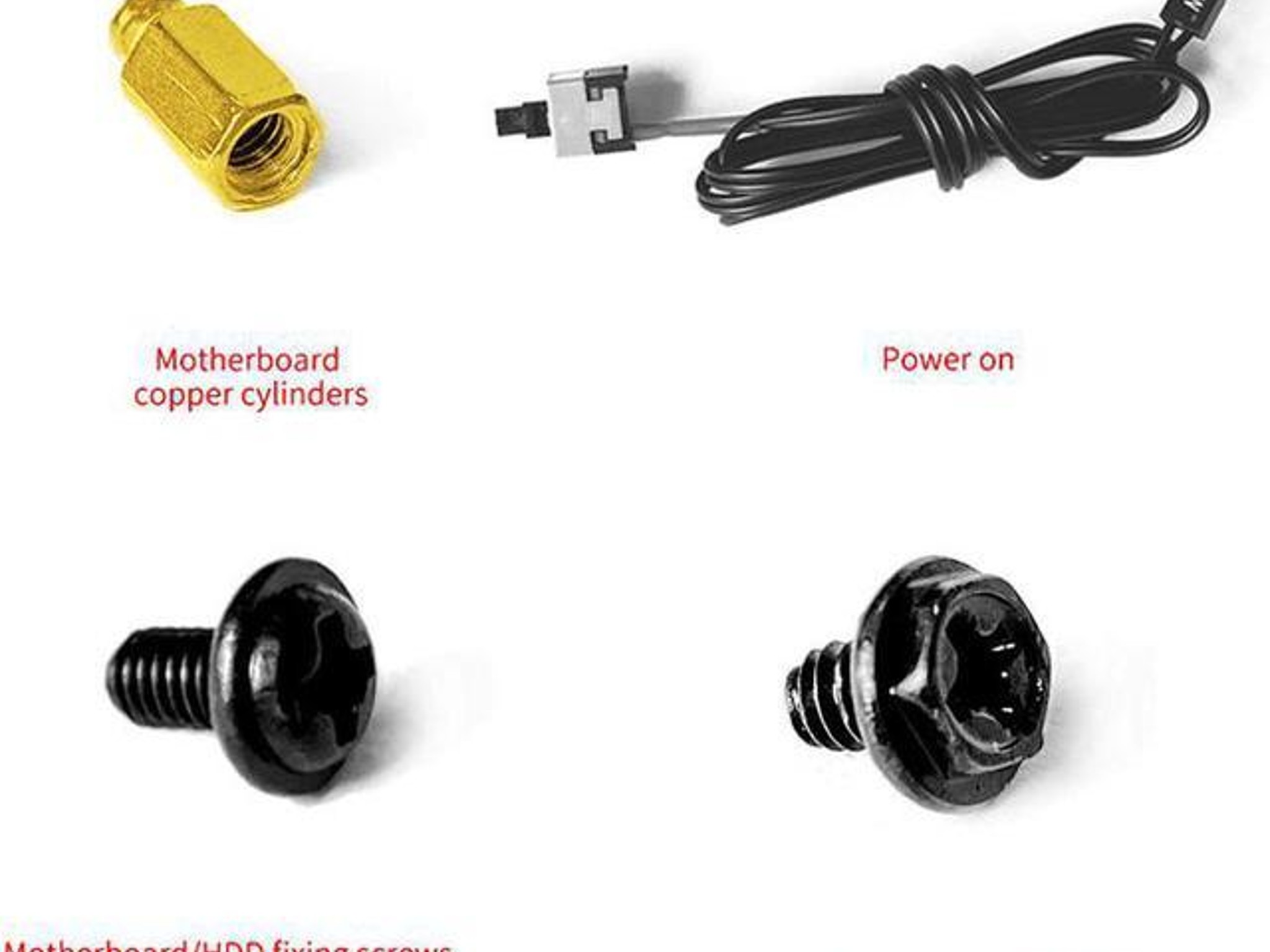 ALAMENGDA Open Computer Case,Two-way Server ATX Motherboard Tray Test Stand, Test bench, ATX Mid Twr