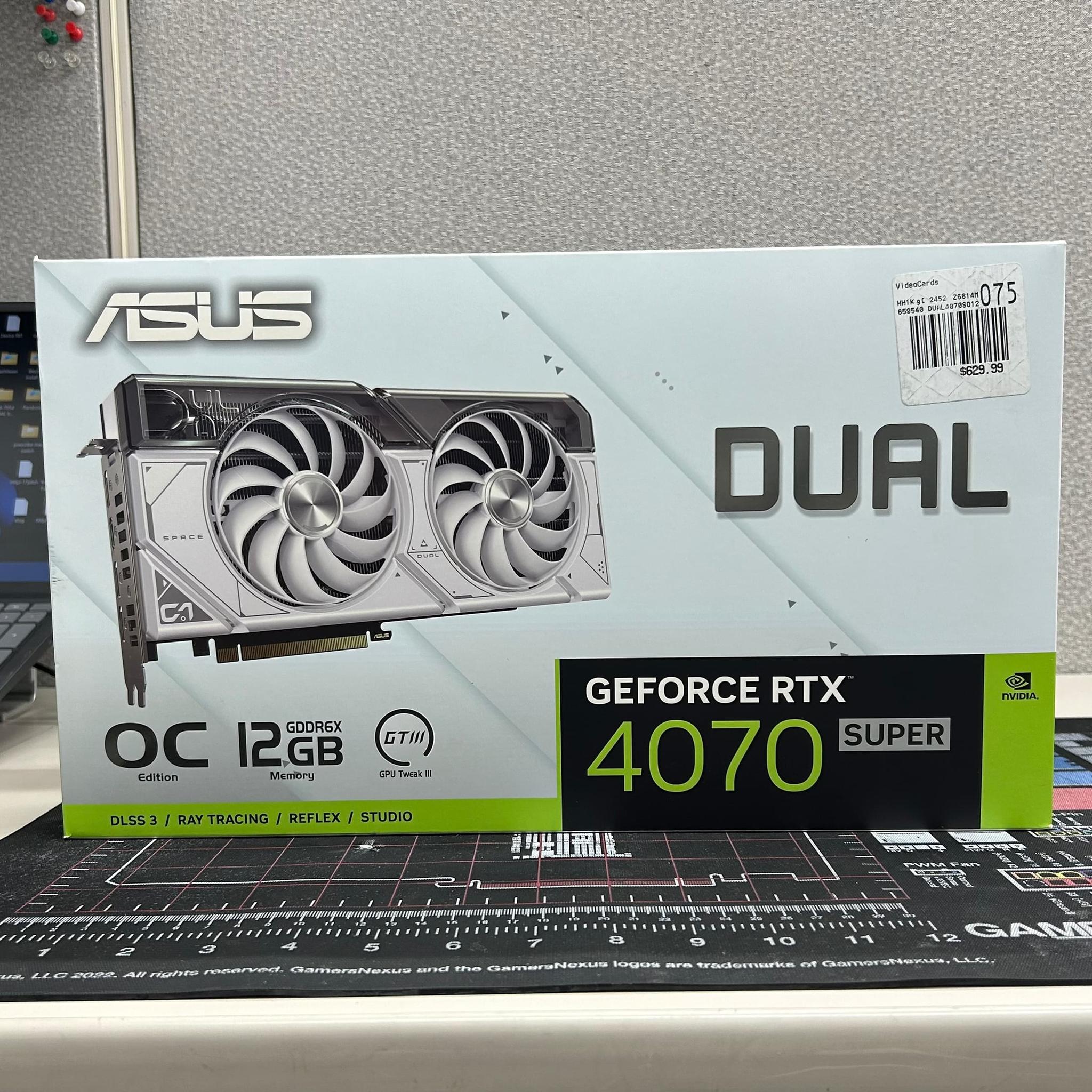 Asus Dual RTX 4070 Super OC (White)