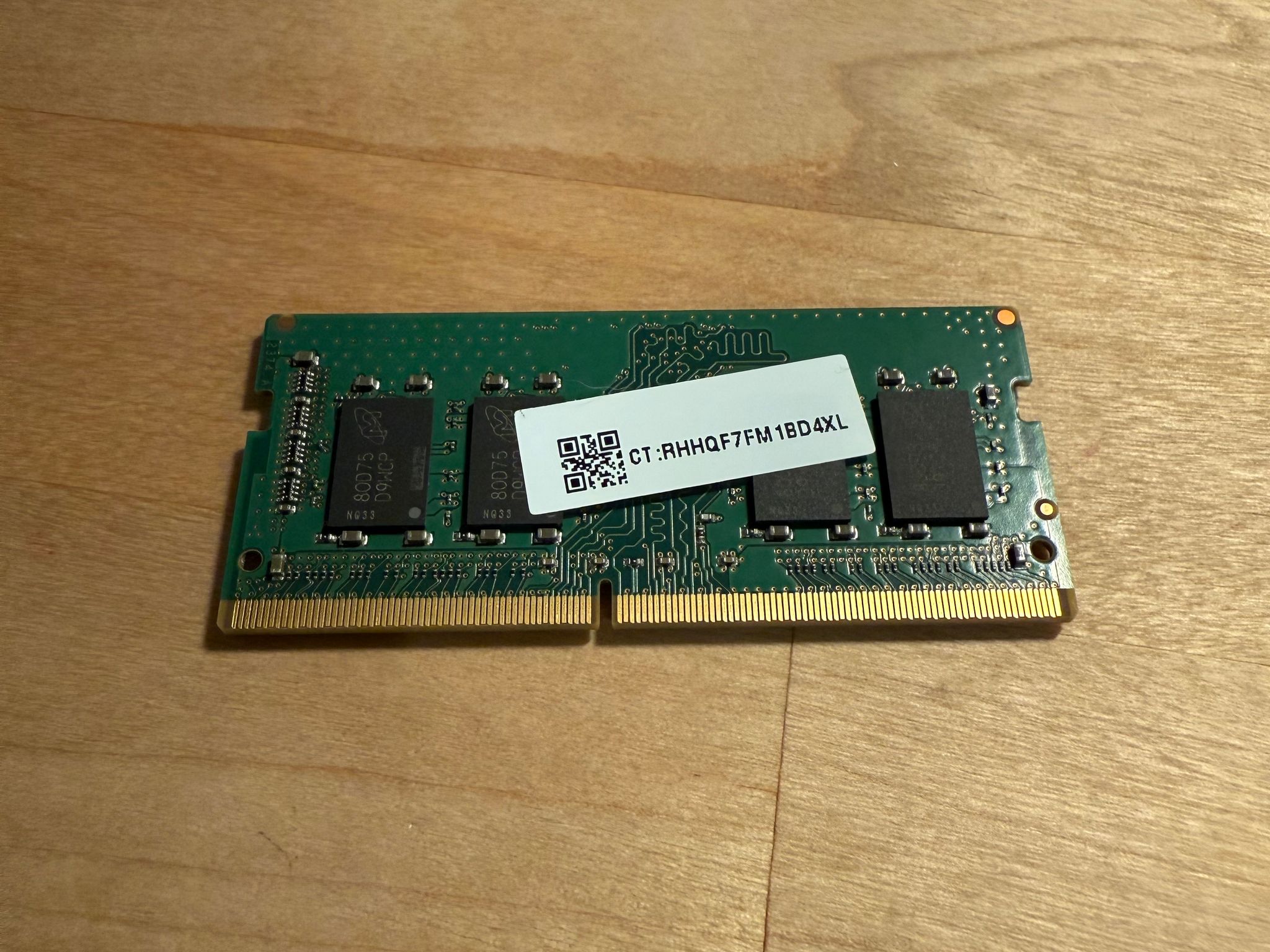 Micron 1x8GB PC4-2666mhz