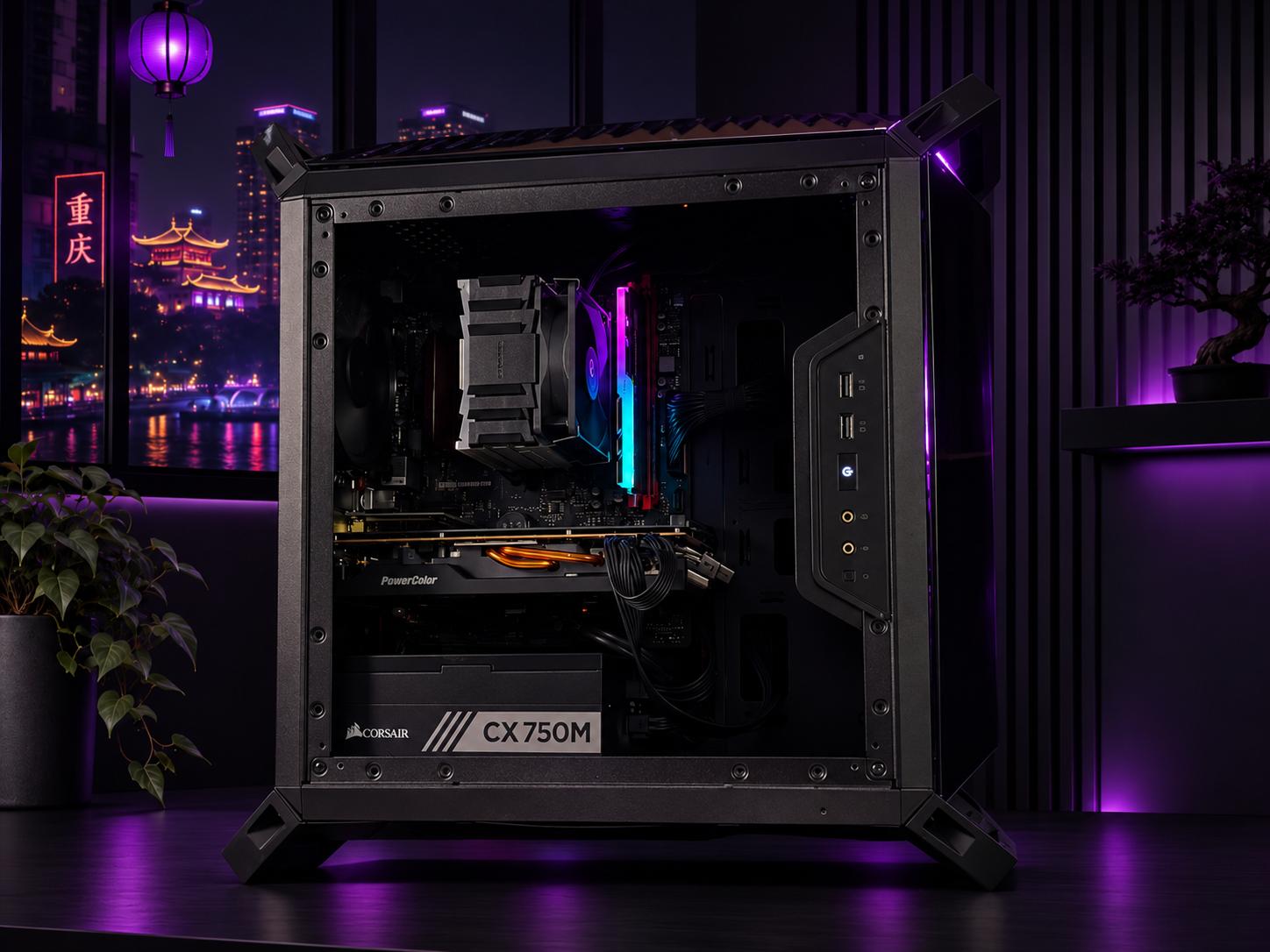 🉐KURONAMI Gaming PC | RX 6700XT | Ryzen 7 5800X3D | 16GB RAM | 1TB NVME | WiFi + BT | FREE SHIPPING