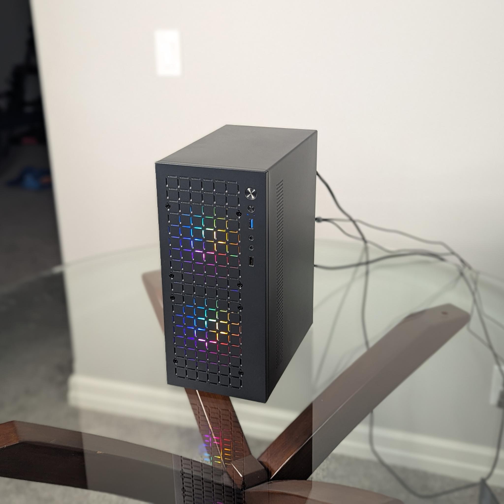 The "Glowbox - I Wanna Try PC Gaming" PC | 14-Core Intel  CPU | Nvidia GTX 1660 Super GPU | 16GB RAM