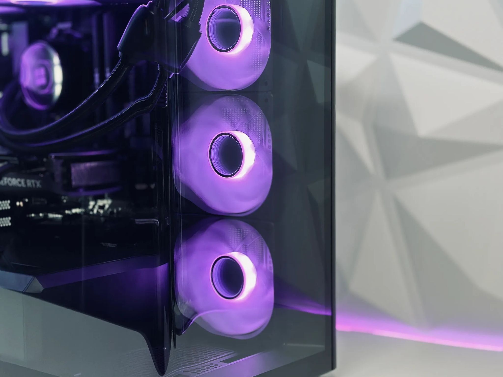 🌌🌑Dark Nebula🔭Liquid Cooled Gaming PC🔭Nvidia RTX 4070 Super 12GB🔭Ryzen 5 7600X🔭32GB DDR5🔭1TB