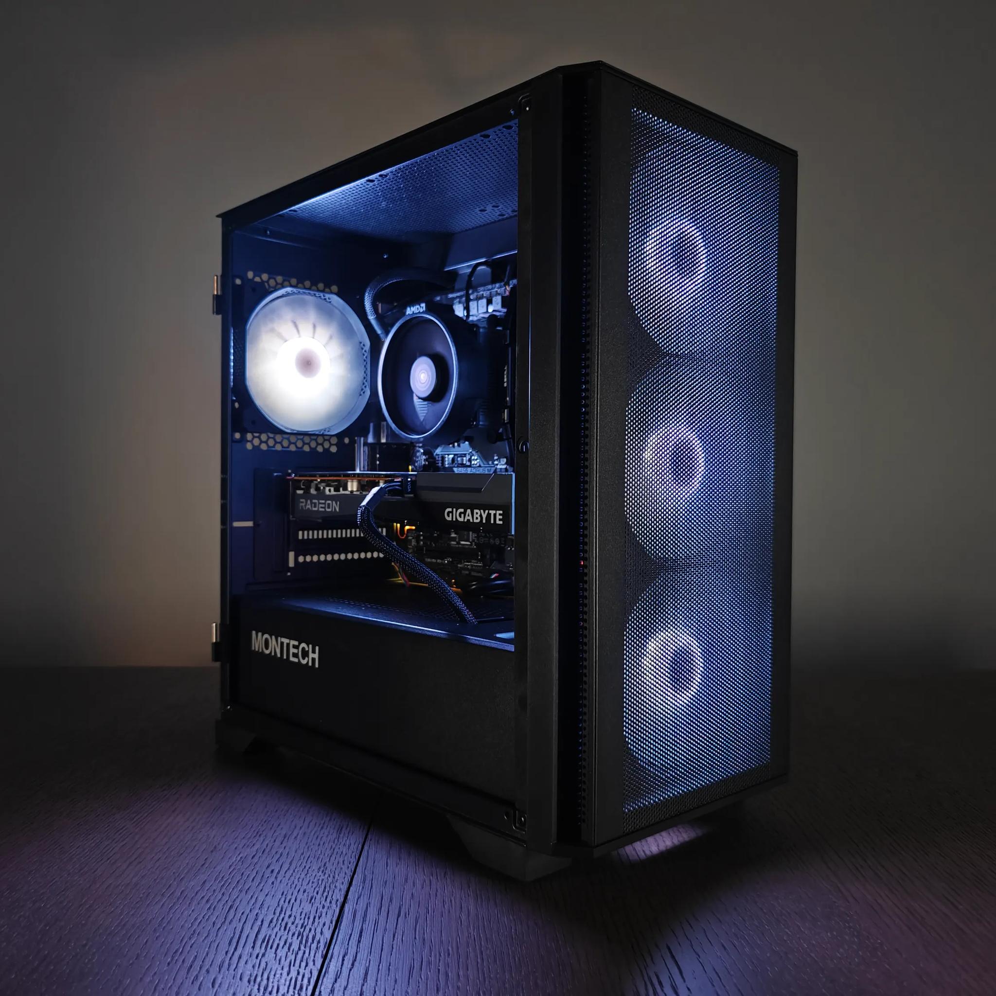 Ryzen 5 5600 ● RX 6600 ● 16GB DDR4 ● 500GB SSD ● Gaming PC