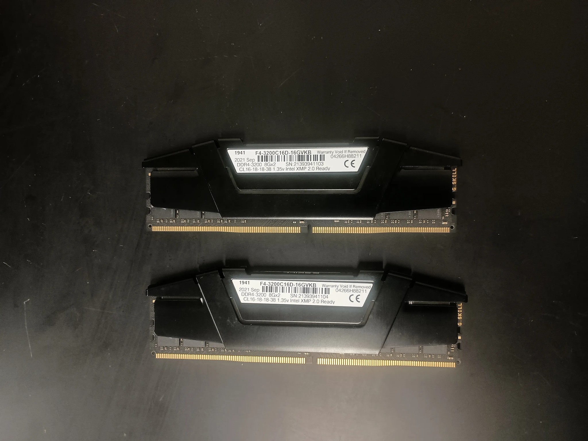 G.Skill Ripjaws DDR4 3200MHz - 2x8GB