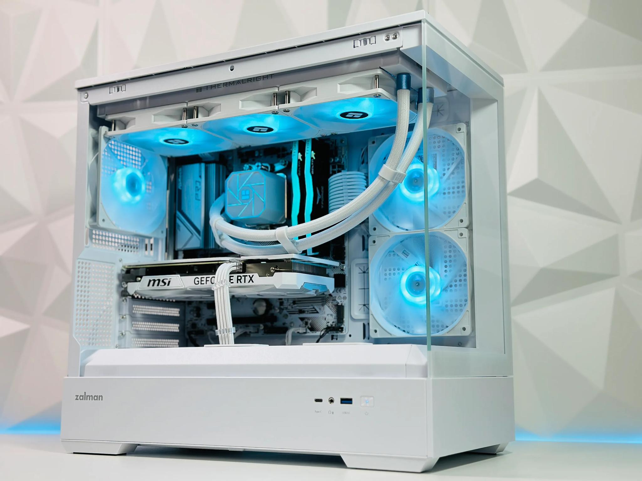 🎅🌨️⛄90° North Gaming PC❄️Nvidia RTX 4070 12GB❄️AMD Ryzen 7 5800X 8 core❄️32GB DDR4❄️1TB NVME