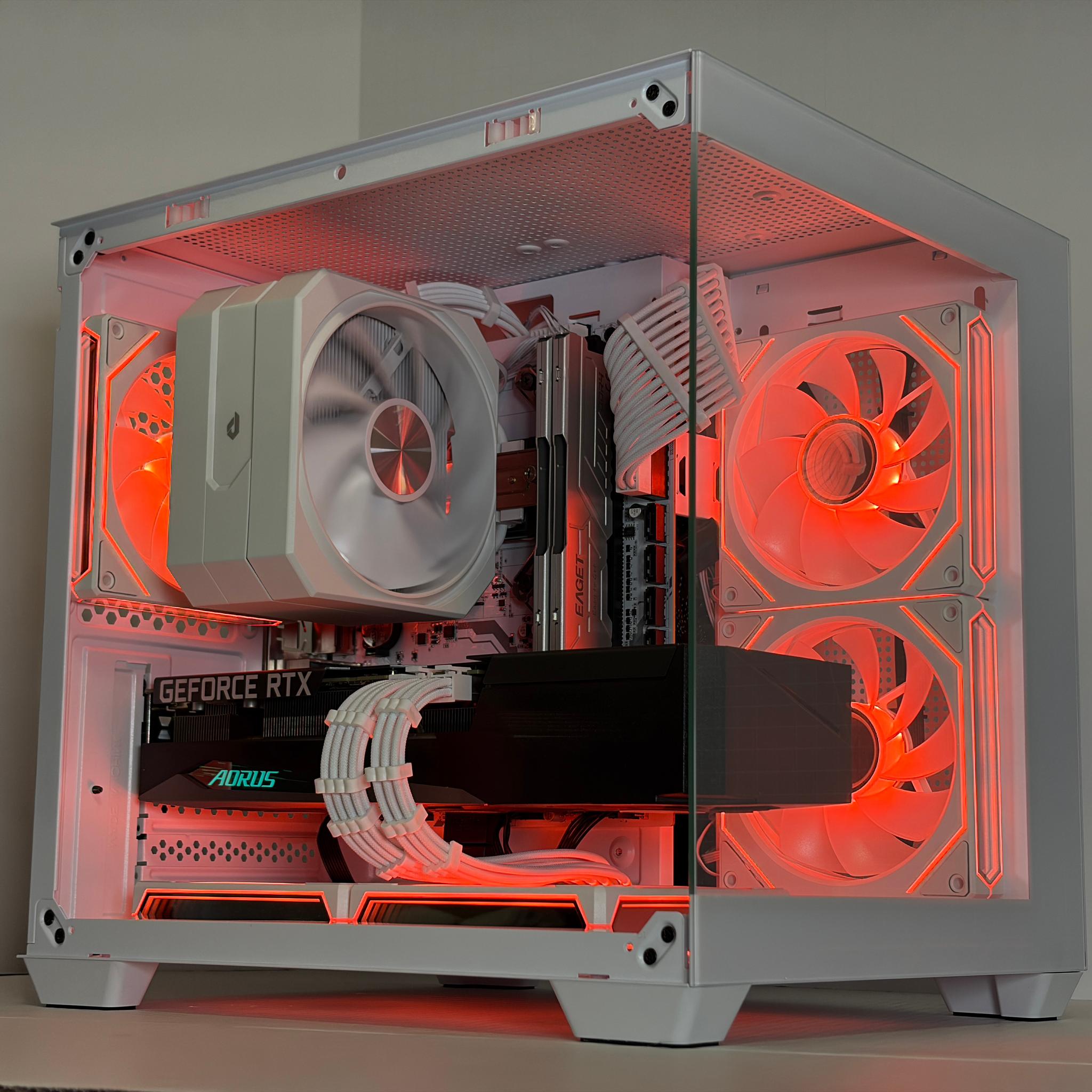 🔥 RTX 3060 Ti Gaming PC | Ryzen 5 5600 | 16GB RAM | 1TB NVMe | White RGB