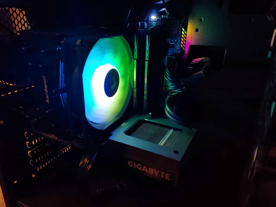 Yūyami 夕闇 | Black i5-11400 + RX 6600 Gaming PC with RGB Accents