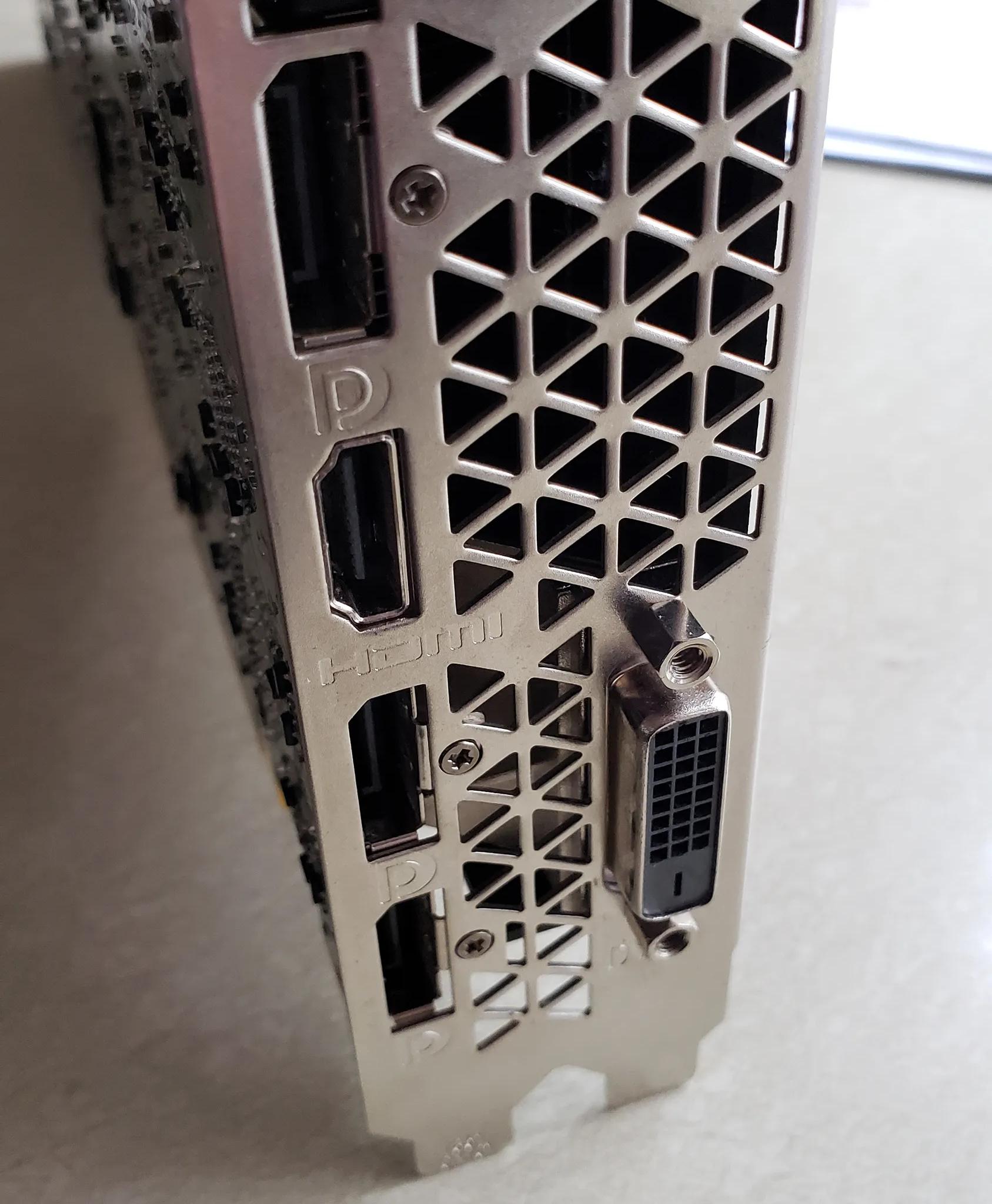 DeLL GTX 1070 graphics card with 8gb memory