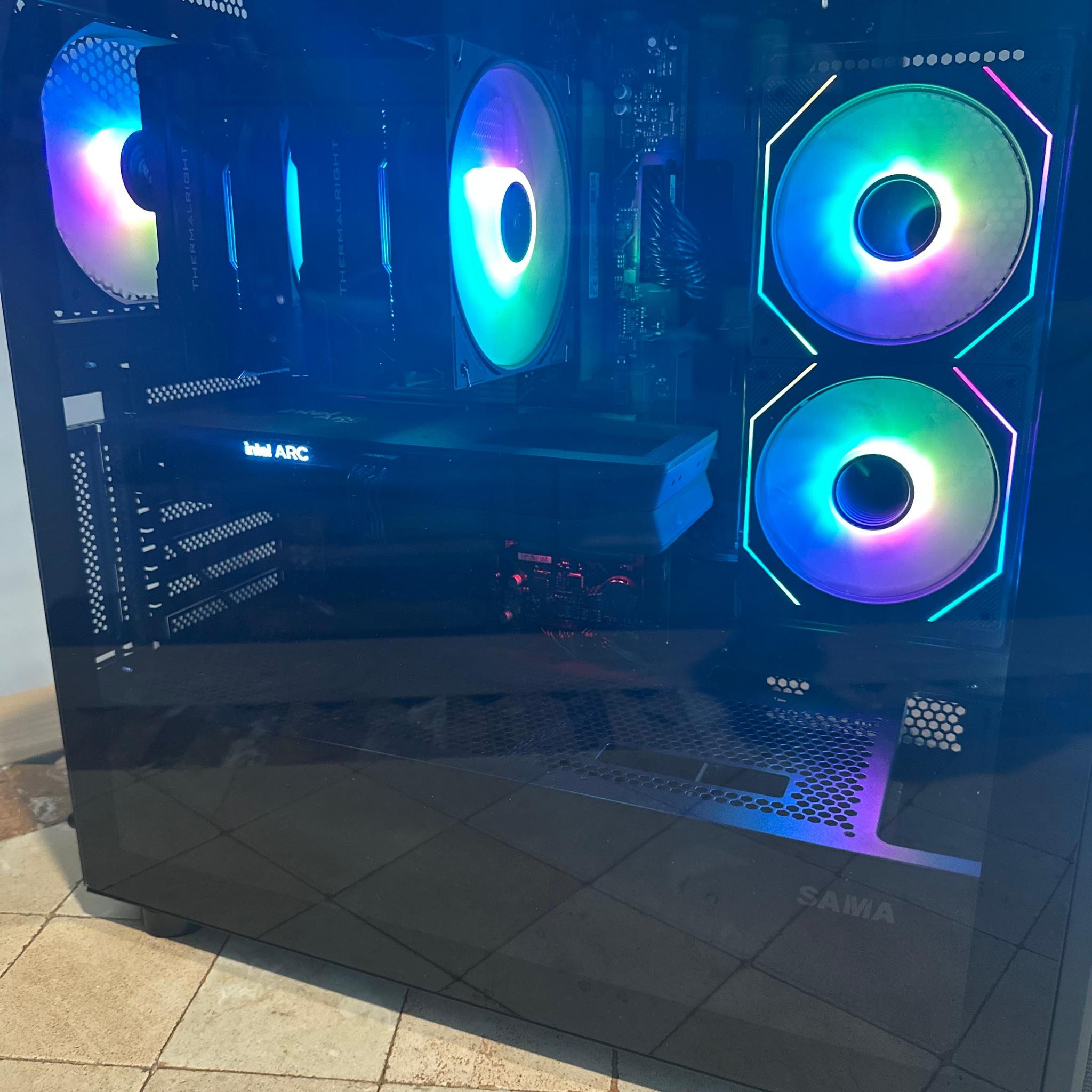 Intel Core Ultra 7 265K / Intel ARC B580 12GB Special Edition - Mid-Tower Gaming PC