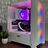 Custom White Gaming PC - Ryzen 5 5500 | RTX 2060 | Plug and Play Ready