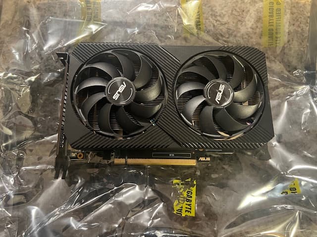 ASUS GeForce RTX 2060 Dual MINI Overclocked Dual-Fan 6GB GDDR6 PCIe 3.0 Graphics Card