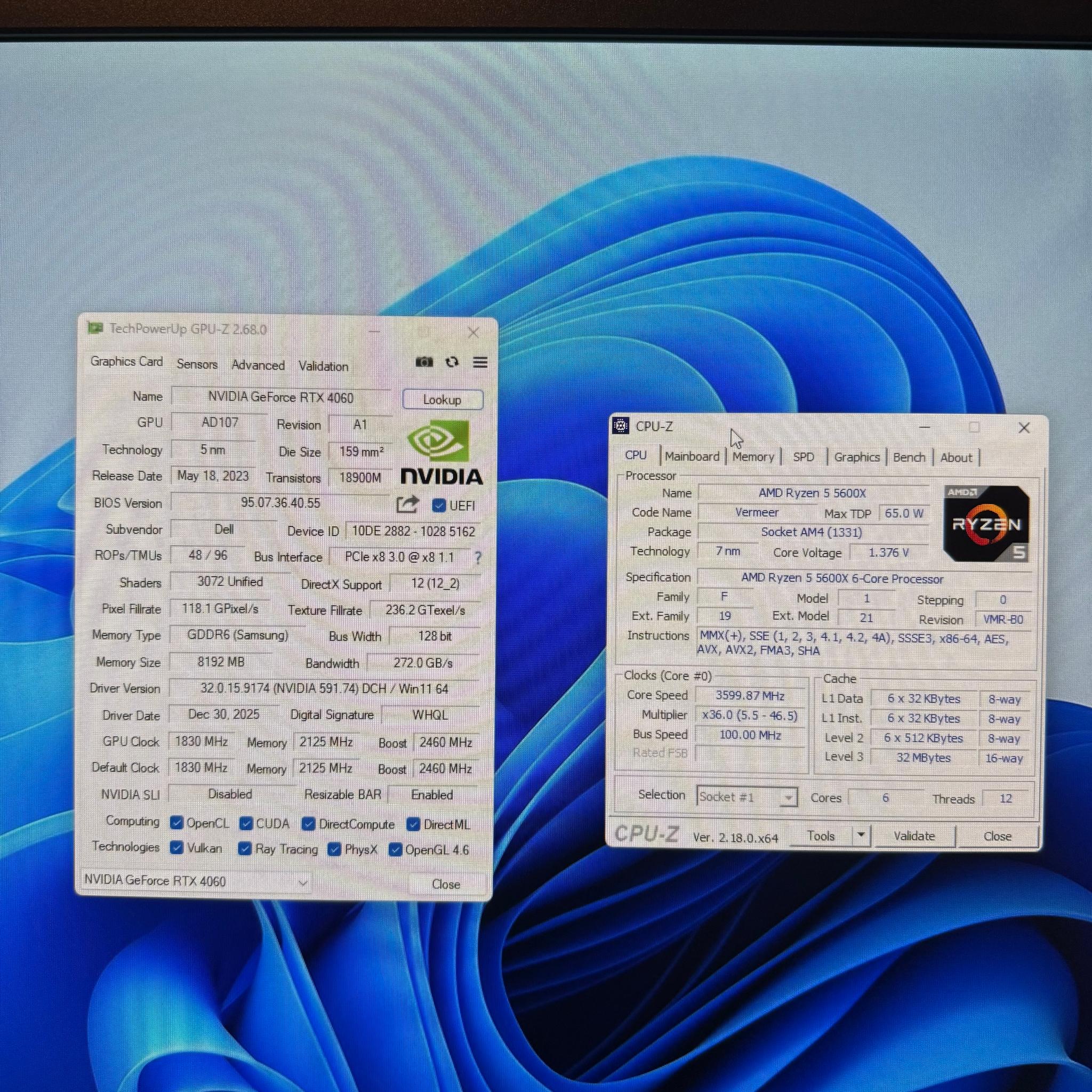 4060, Ryzen 5 5600X Gaming PC 1080p Beast, Small Profile