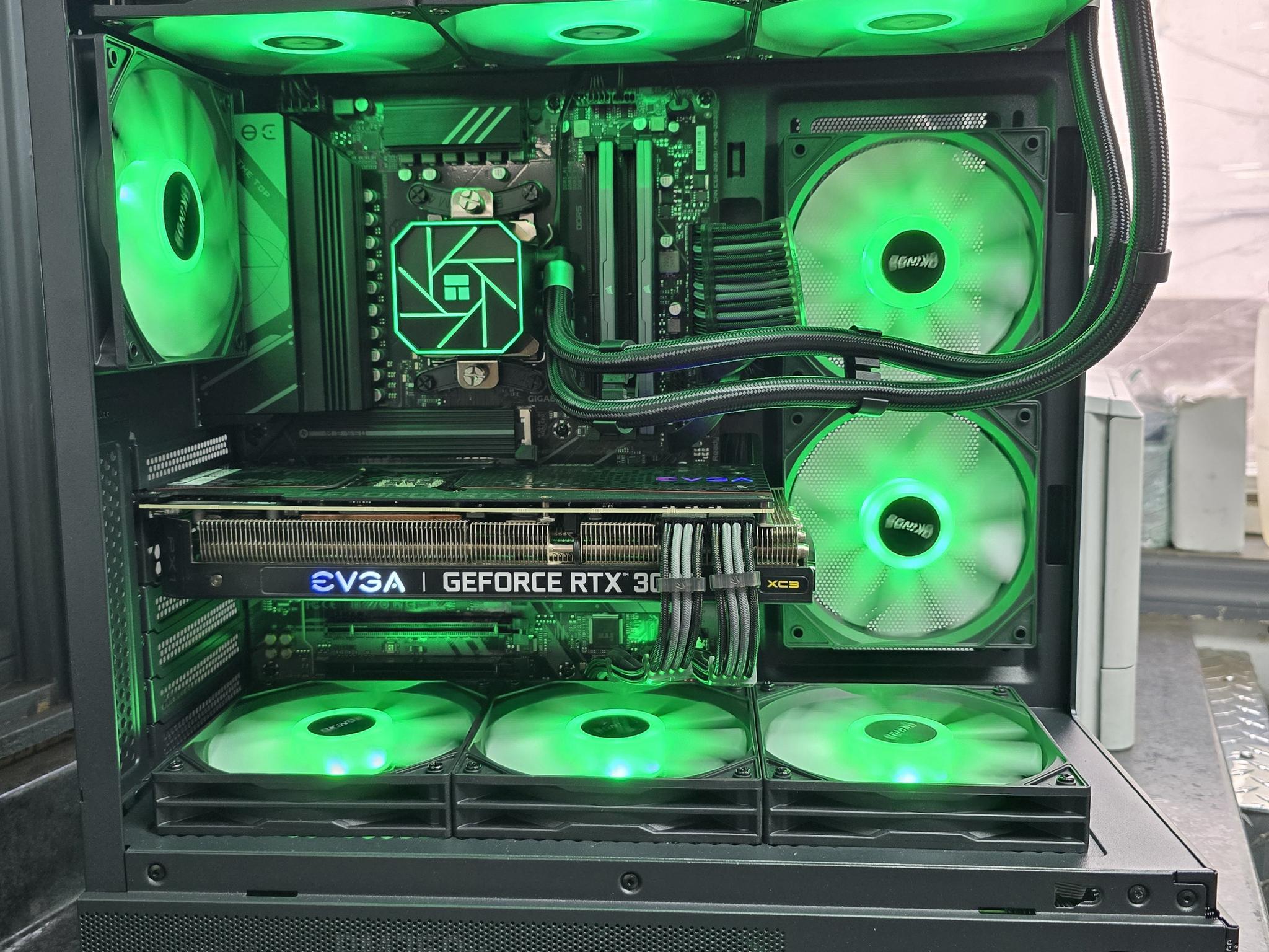 🟢⚫1440P CUSTOM PC | RTX 3080 | RYZEN 7 7700X | 32GB DDR5 | 1.5TB SSD⚫🟢