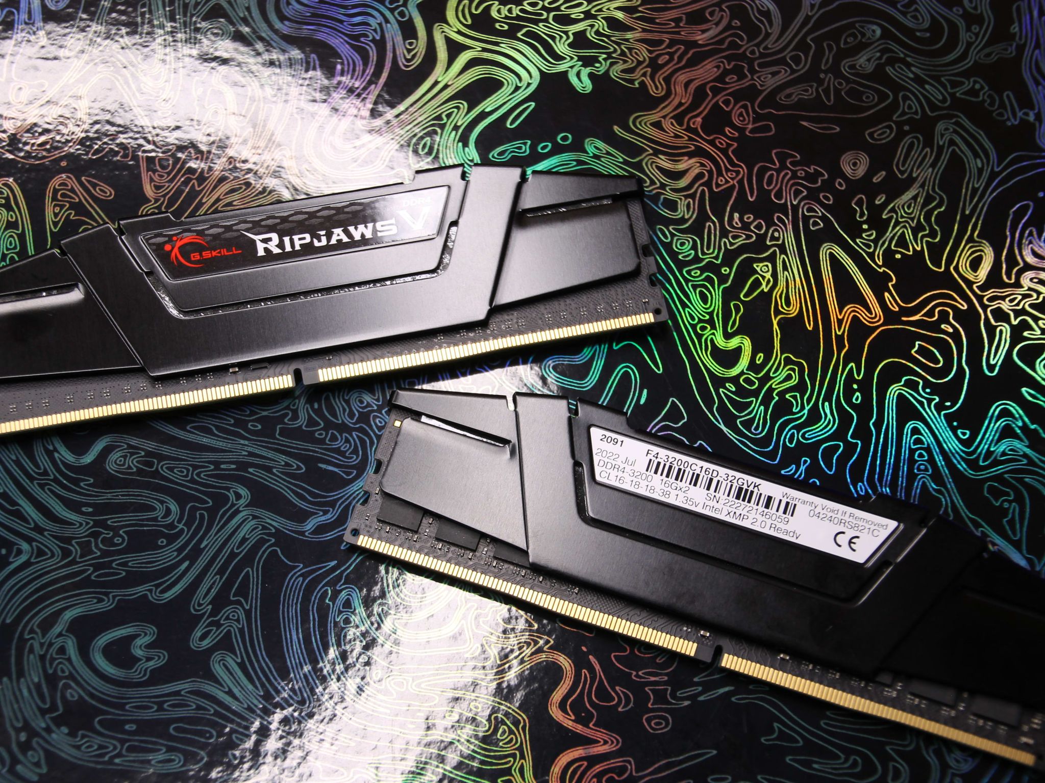 G.Skill Ripjaws V 32GB (2x16GB) DDR4-3200 CL16 Memory