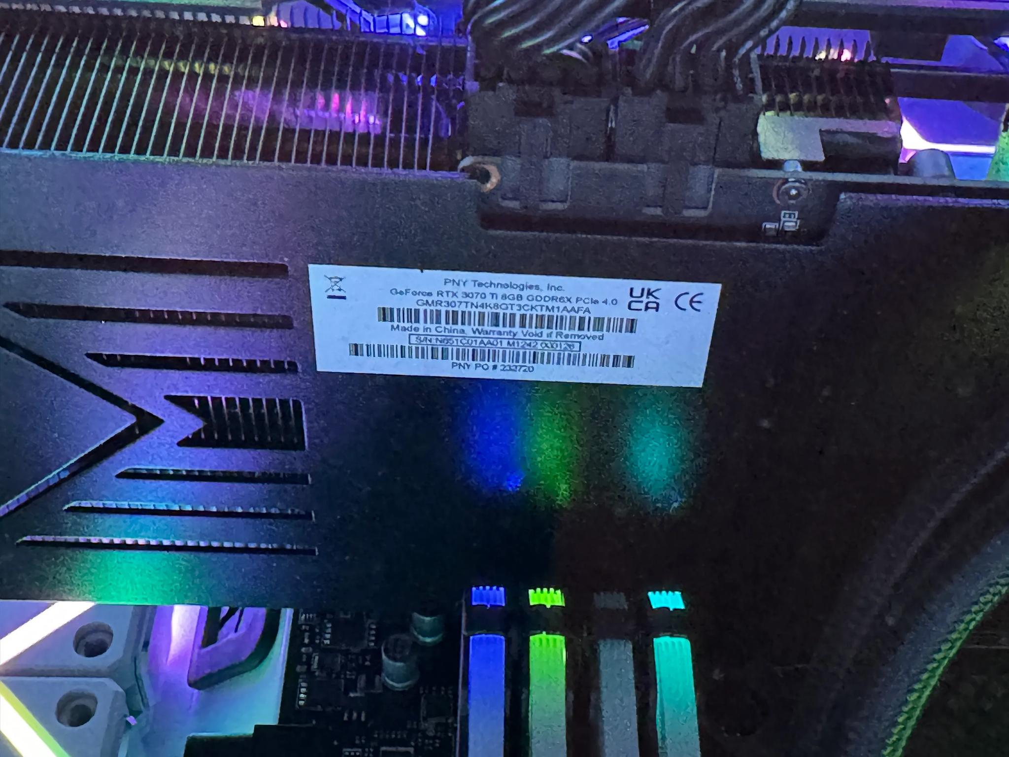 PNY RTX 3070 Ti Fan Graphics Card